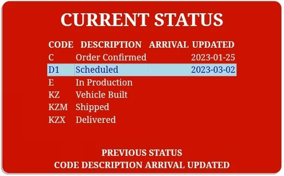 Jeep Gladiator 2023 Jeep Gladiator Order…What step are you in? Screenshot_20230524_152744_Chrome~2