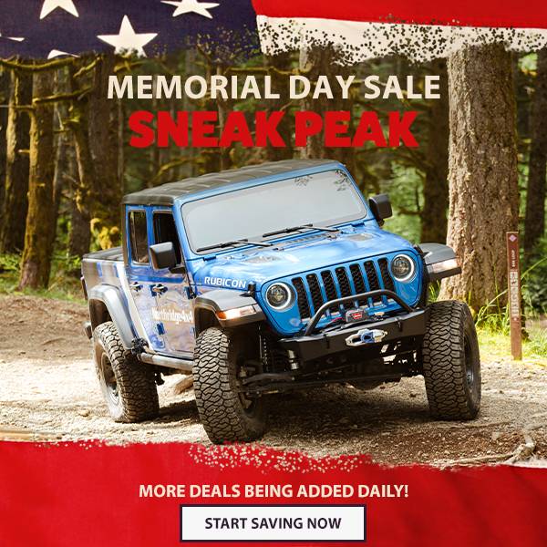 Jeep Gladiator Memorial Day SALE - more deals added every day! NL_headerMemorialday_early_new