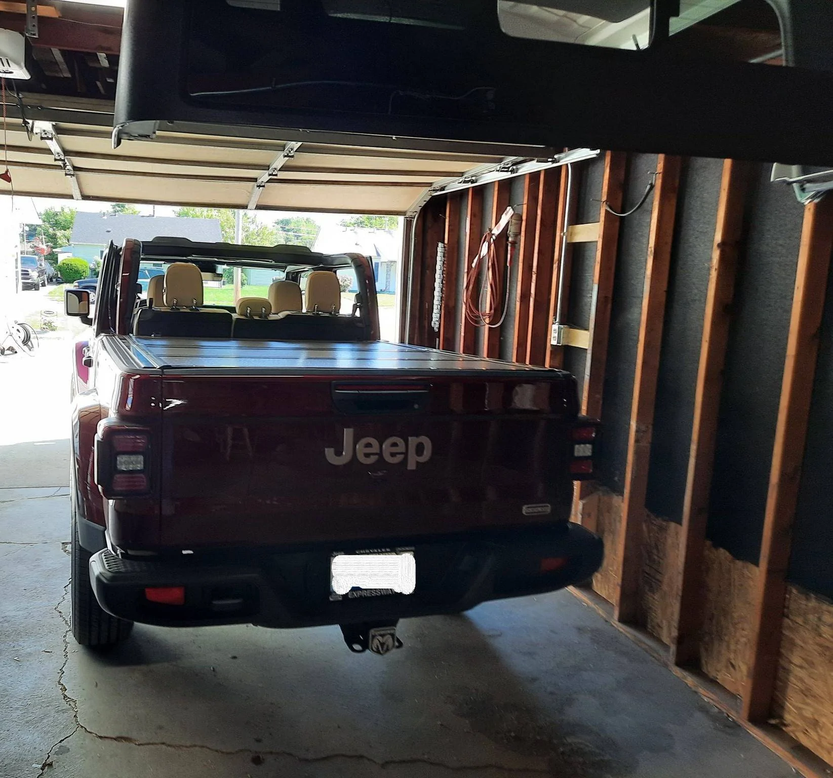 Jeep Gladiator Paid hardtop storage, who would have though! 1 jeep glad 16.12