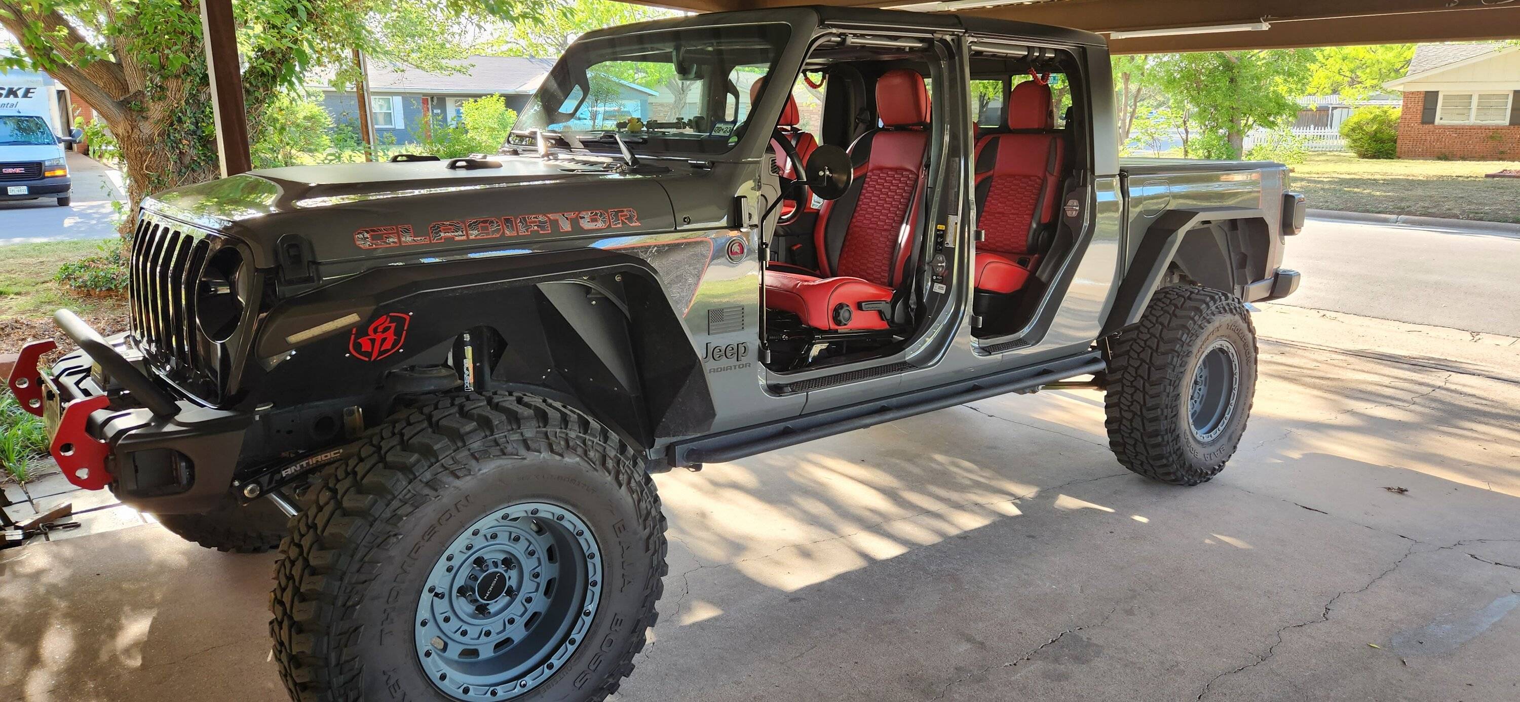 Jeep Gladiator RockJock High Steer kit With cast iron Knuckles 20230414_182532