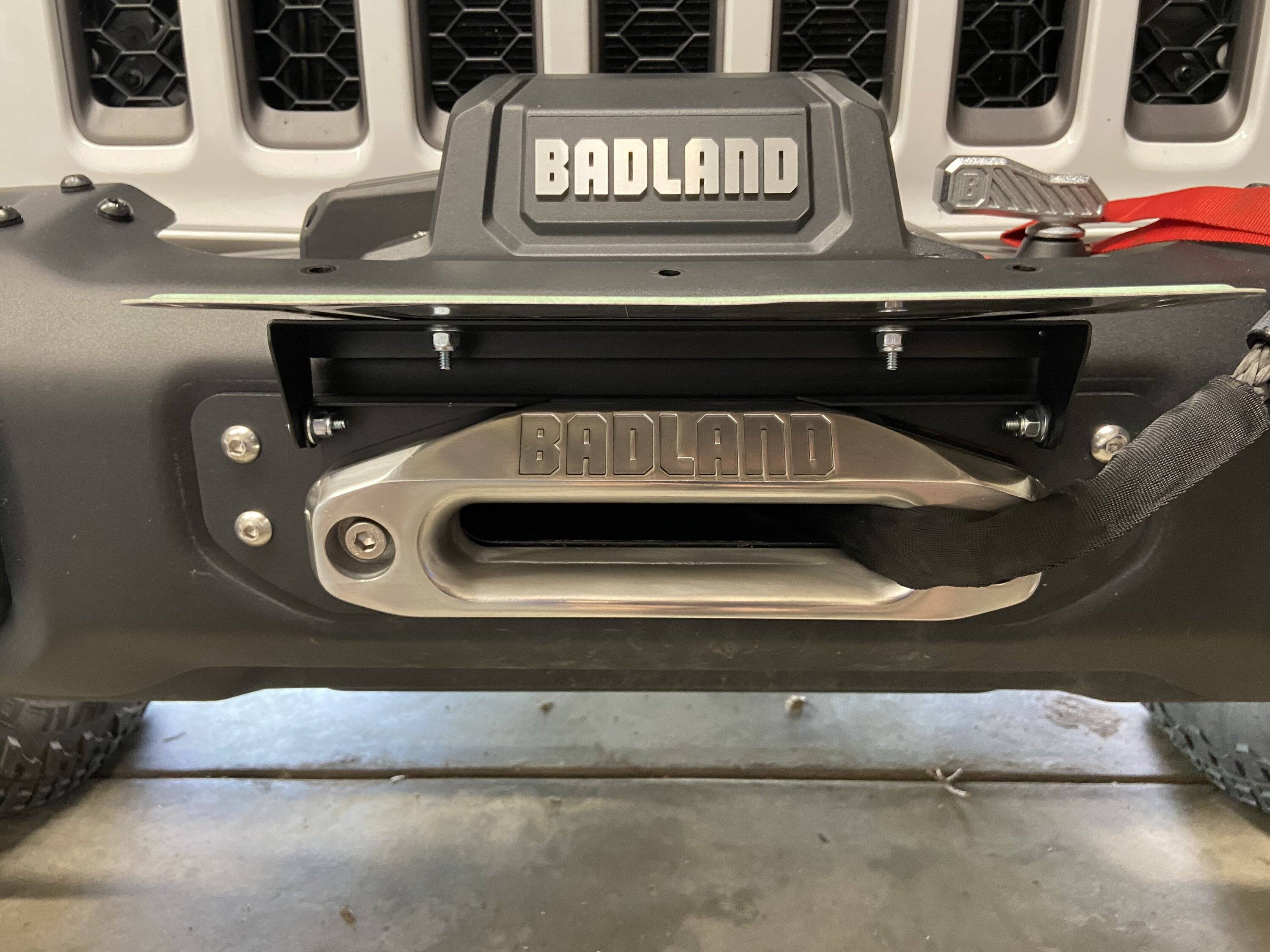 Jeep Gladiator Front license plate state and winch bumper IMG_5550