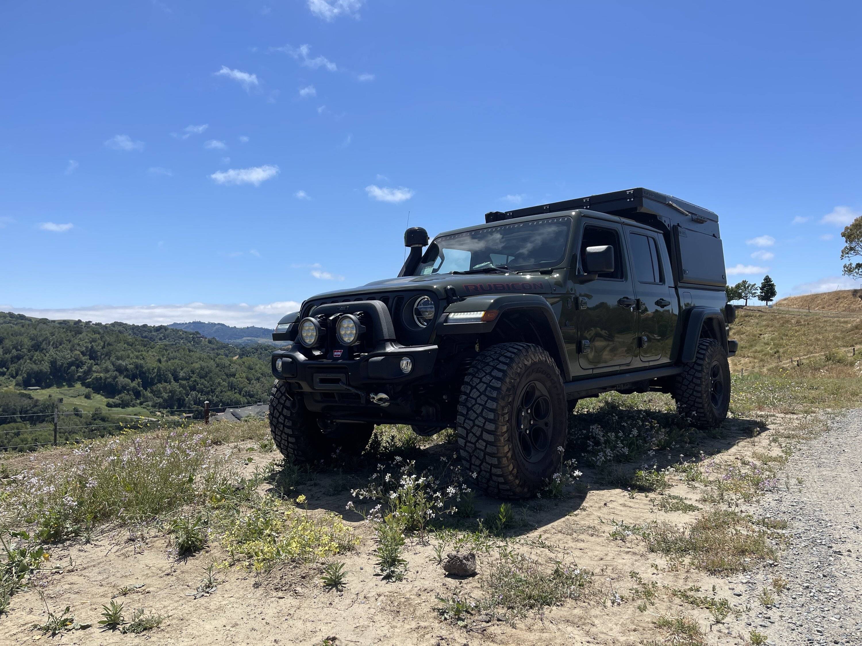 Jeep Gladiator AEV Gladiator Build - Camp King Outback Camper / DCS Battery / Merlin Solar Panel IMG_2310