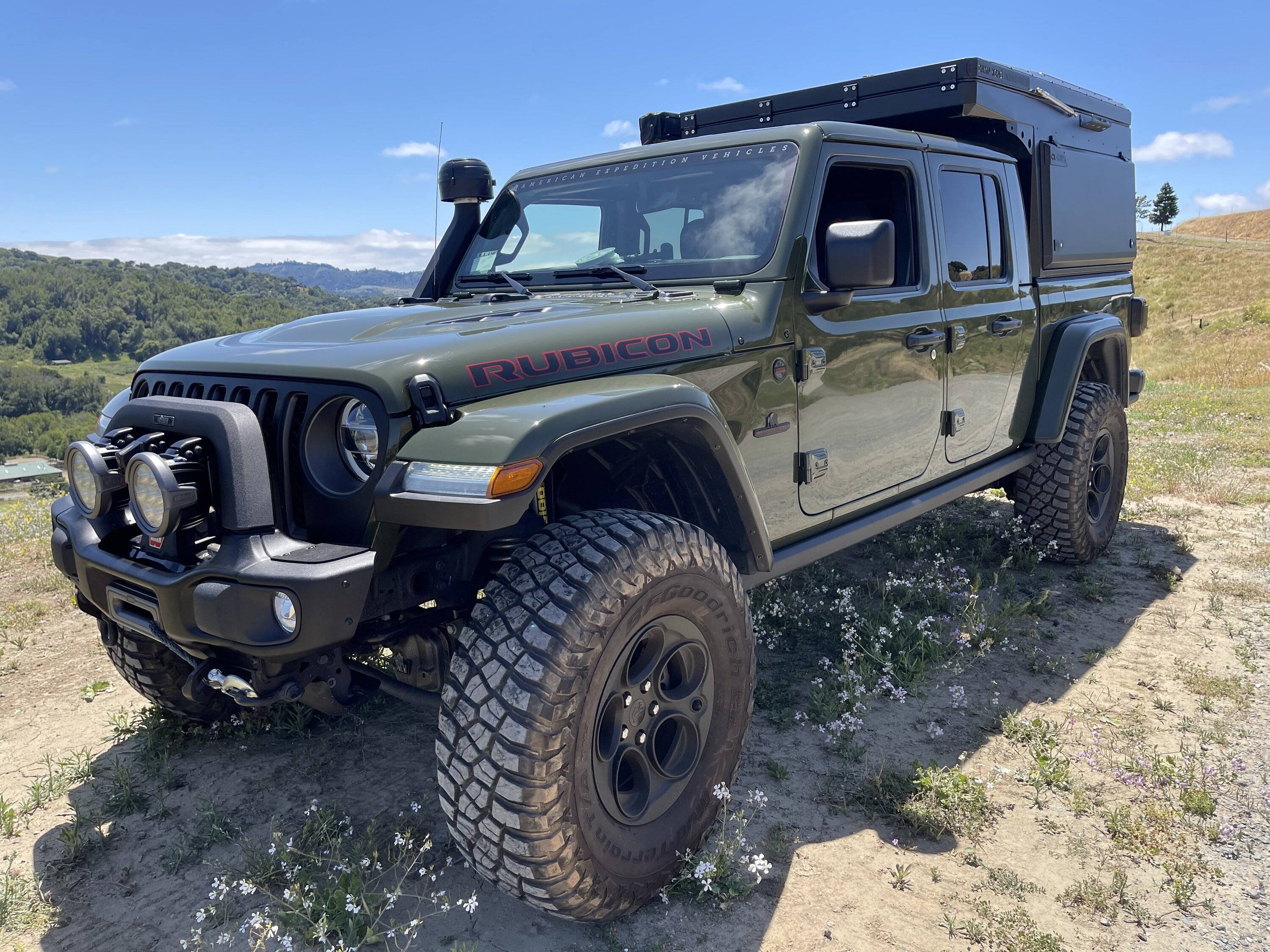 Jeep Gladiator AEV Gladiator Build - Camp King Outback Camper / DCS Battery / Merlin Solar Panel IMG_2319