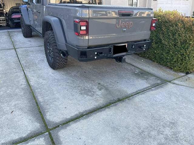Jeep Gladiator Rear Bumper IMG_5709