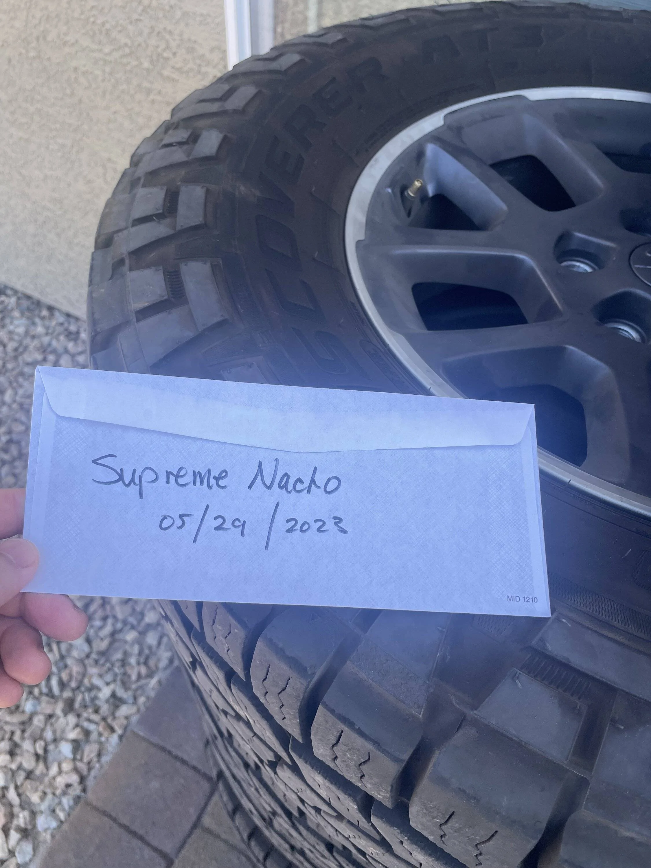 Jeep Gladiator Overland wheels with Cooper Discoverer AT3 XLT 295/70/18 asking $800 (obo) IMG_8991