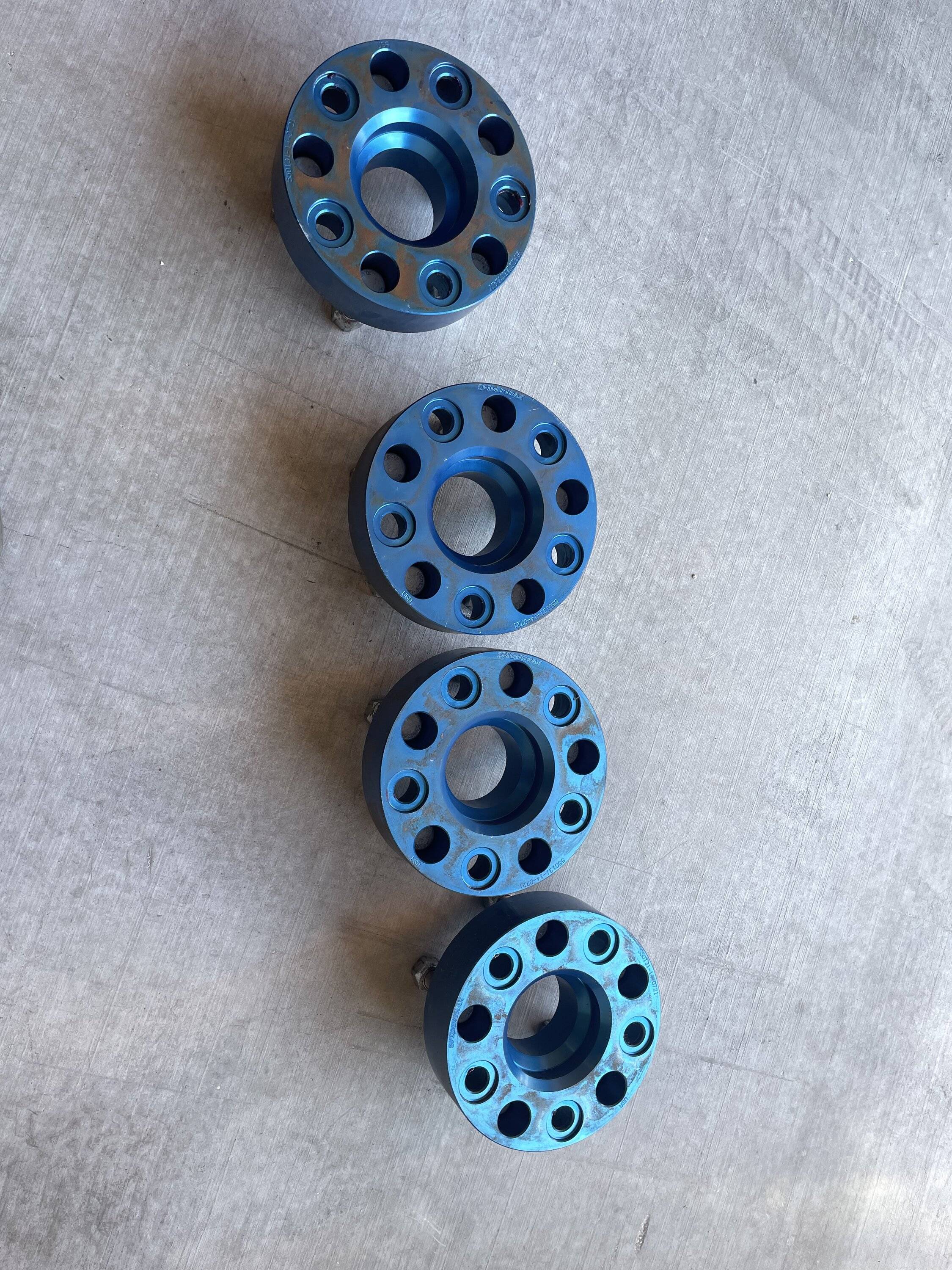 Jeep Gladiator Spidertrax wheel spacers 5x127 $125 IMG_8972