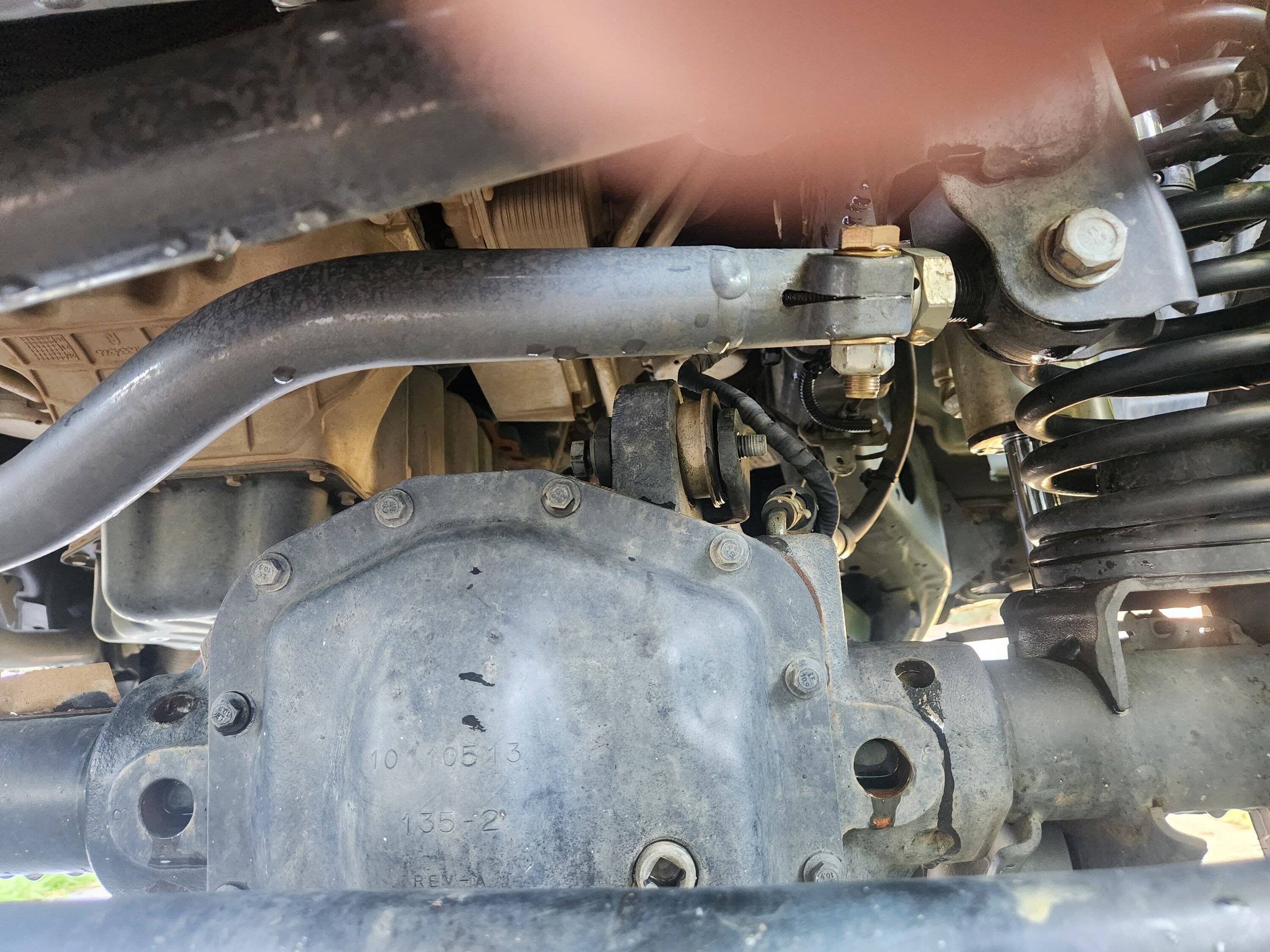 Jeep Gladiator What size nut goes here? 20230529_172314