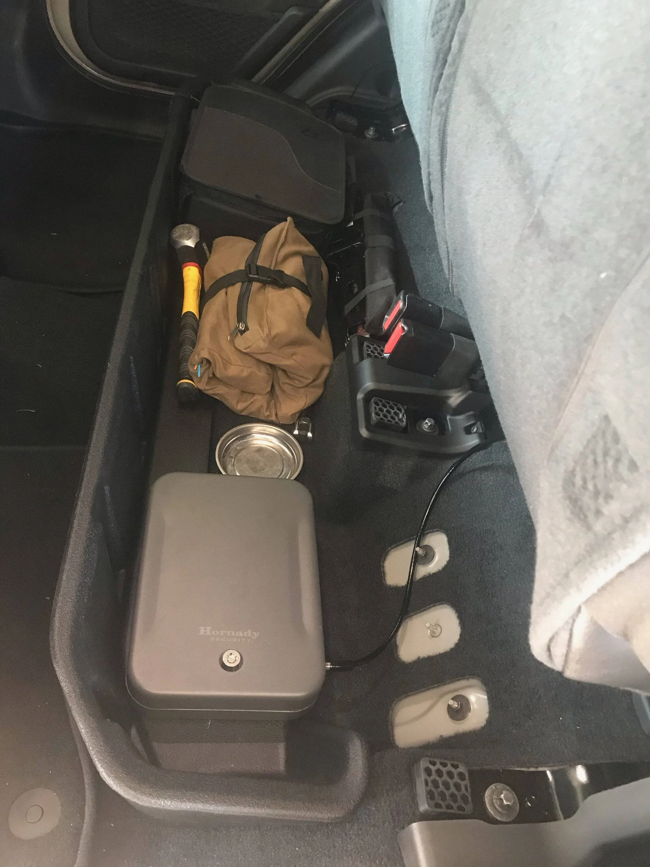 Jeep Gladiator Handgun safe/lockbox recommendations IMG_1606