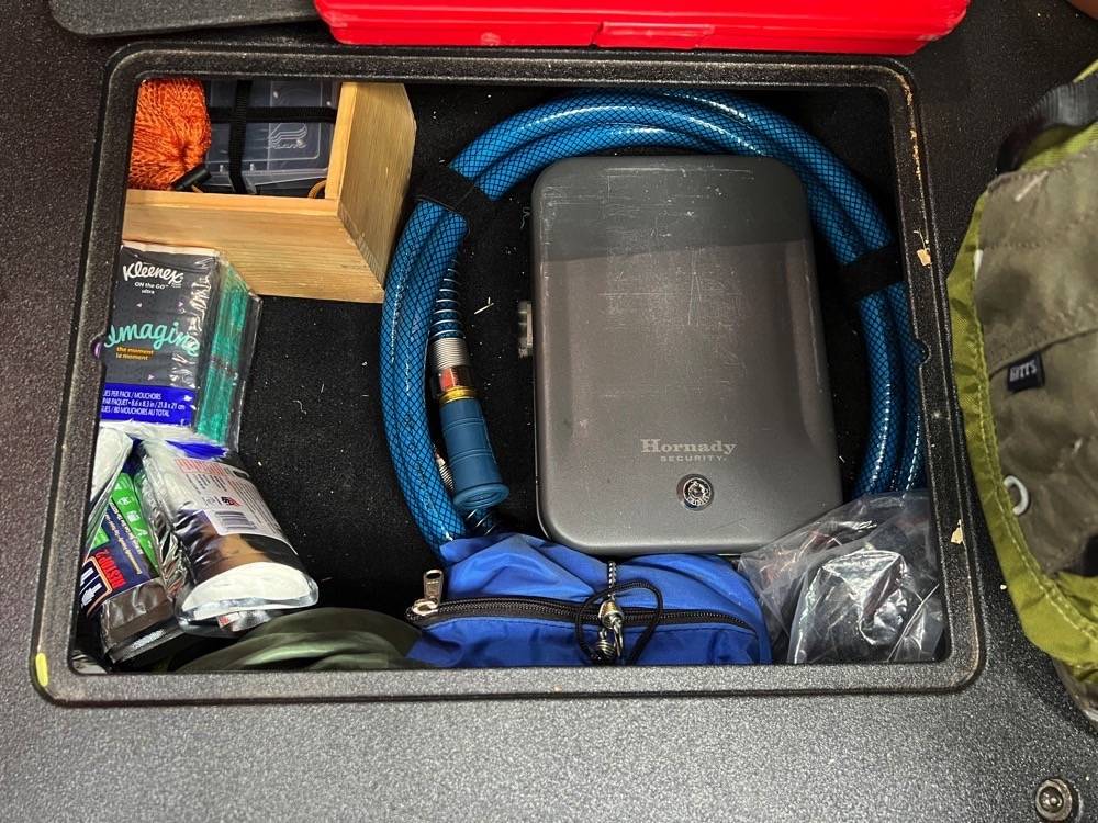 Jeep Gladiator Handgun safe/lockbox recommendations 05a_LockBox01