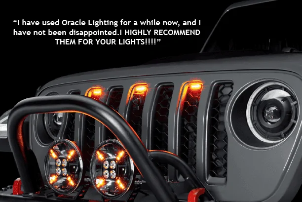 Jeep Gladiator ORACLE Lights LOVES Your Feedback J