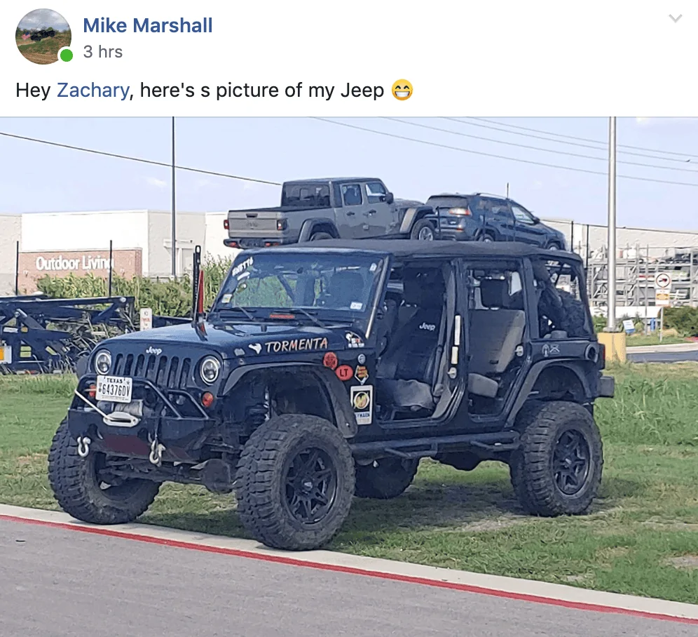 Jeep Gladiator Sting grey owners (future) check in Screen Shot 2019-09-07 at 7.34.48 PM