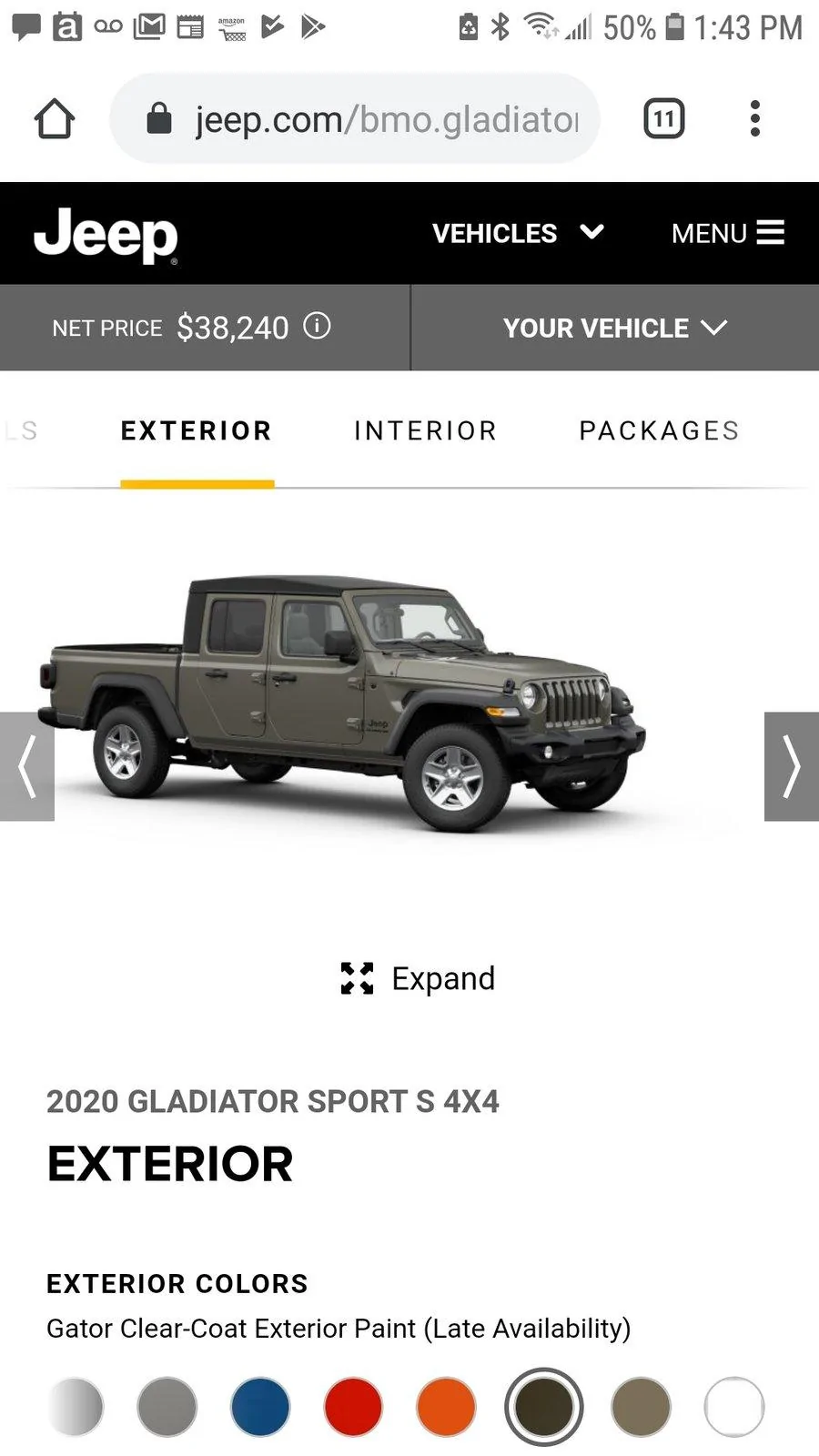 Jeep Gladiator GATOR Gladiator JT Club Screenshot_20190908-134317_Chrom