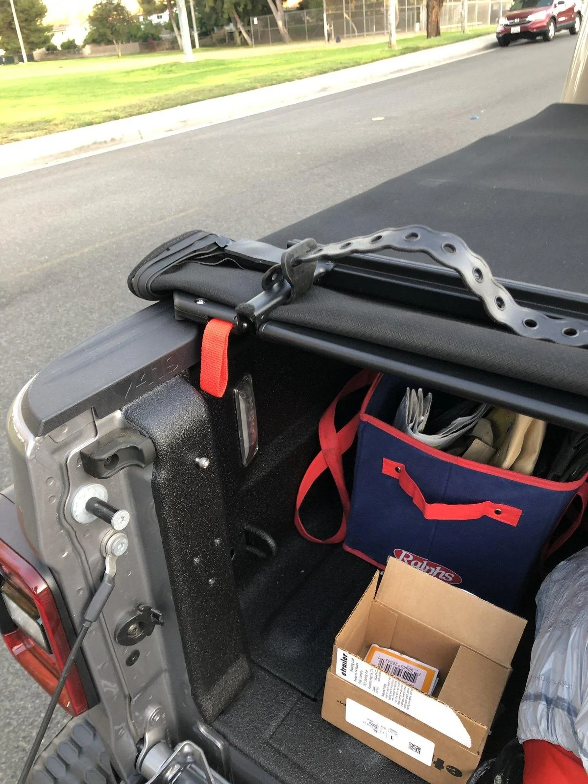 Jeep Gladiator How to lock your Jeep Gladiator soft tonneau cover for under $15 32580D7B-B631-448E-B688-05216E2199B4
