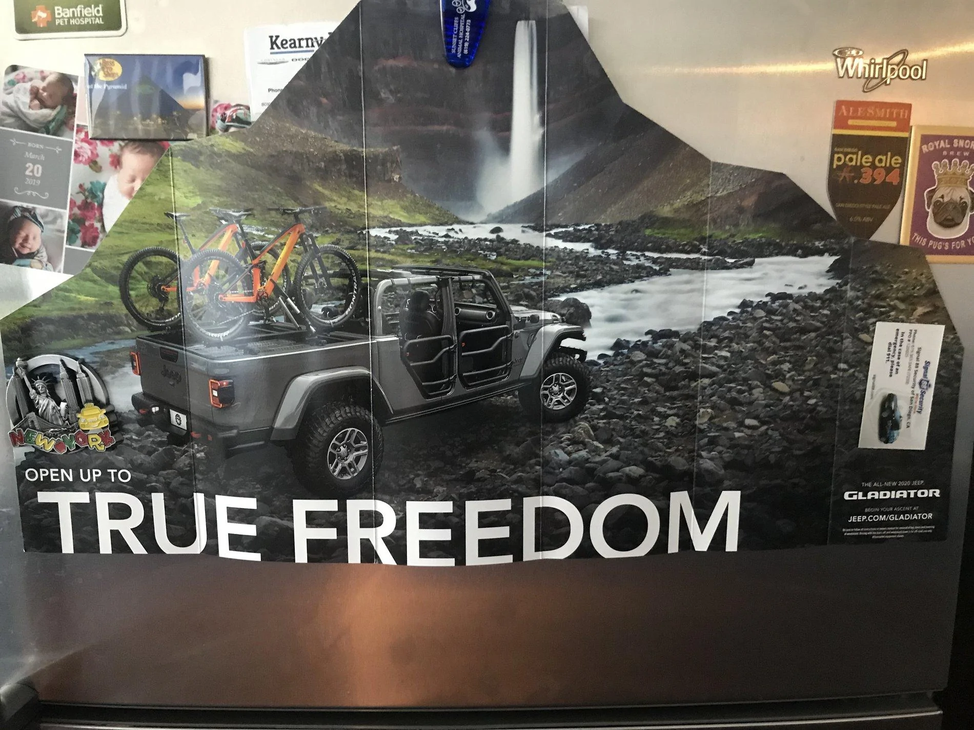 Jeep Gladiator Nice mailer showed up addressed to the girlfriend 98CE9DCC-C06C-43D6-82FA-CAE0DA90662C