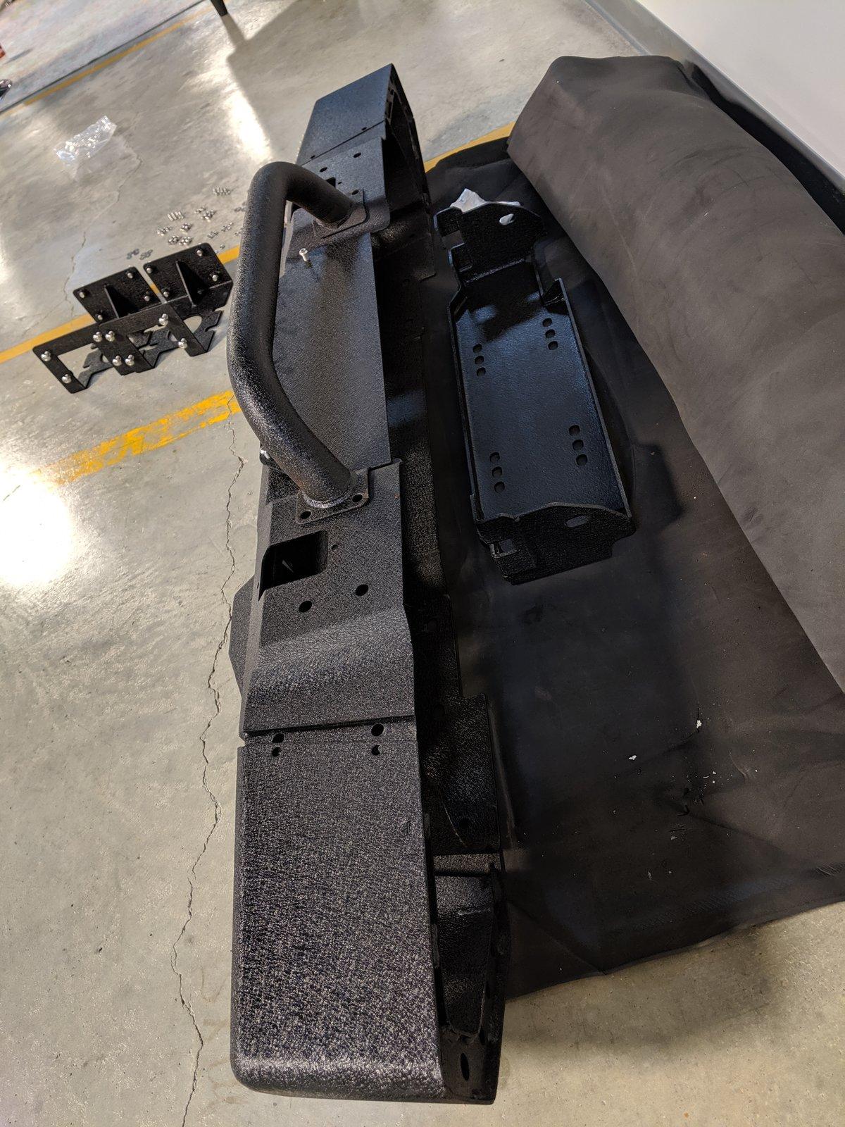 Jeep Gladiator DV8 Modular Bumper Install IMG_20190912_163526
