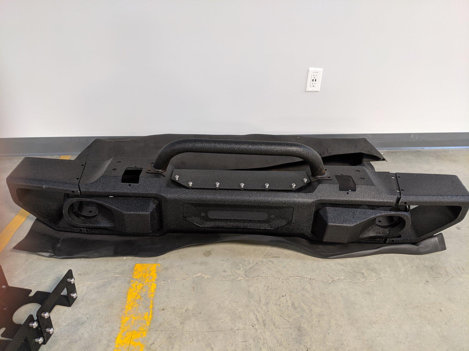 Jeep Gladiator DV8 Modular Bumper Install IMG_20190912_163512