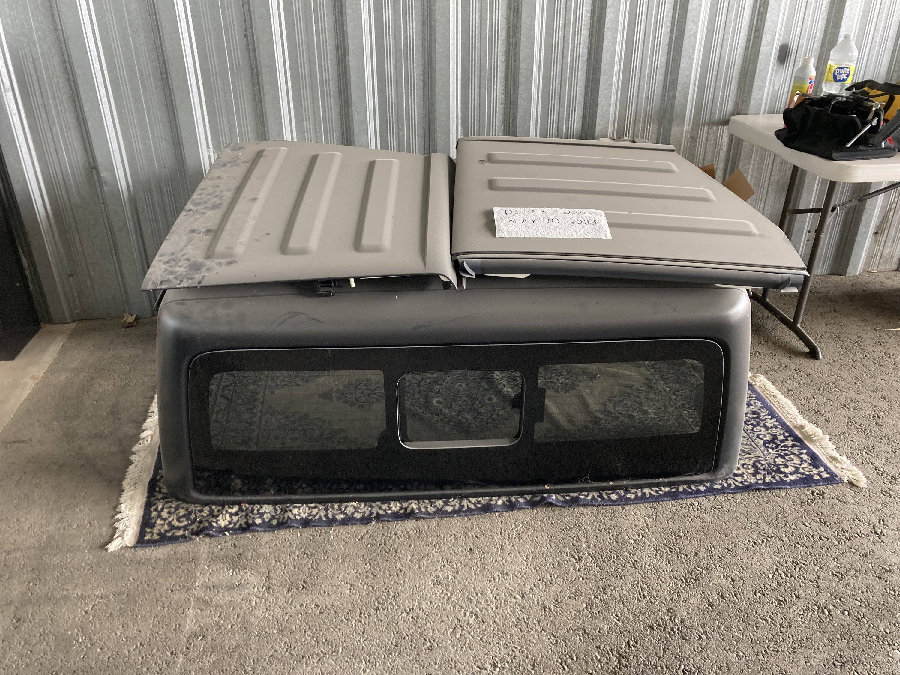 Jeep Gladiator Hard top conversion from soft top IMG_2653