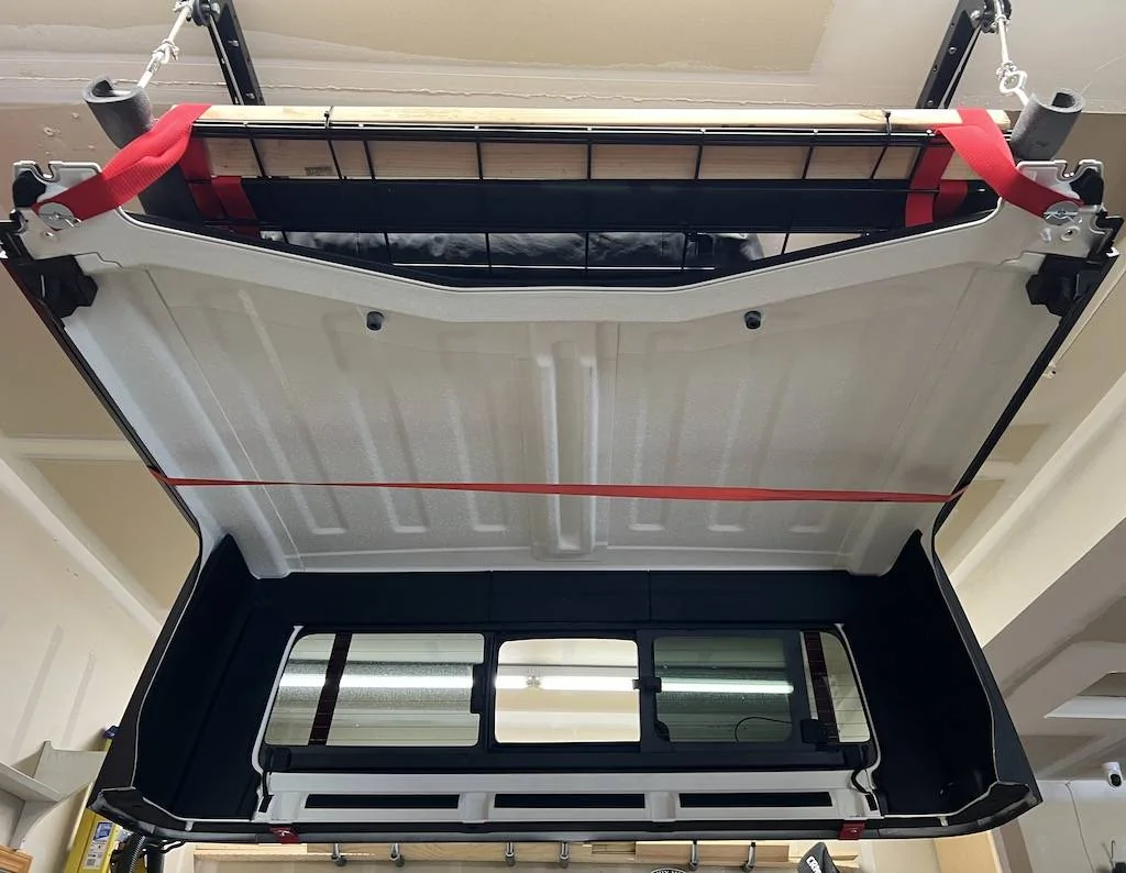 Jeep Gladiator Lift hoist for the hard top IMG_3260