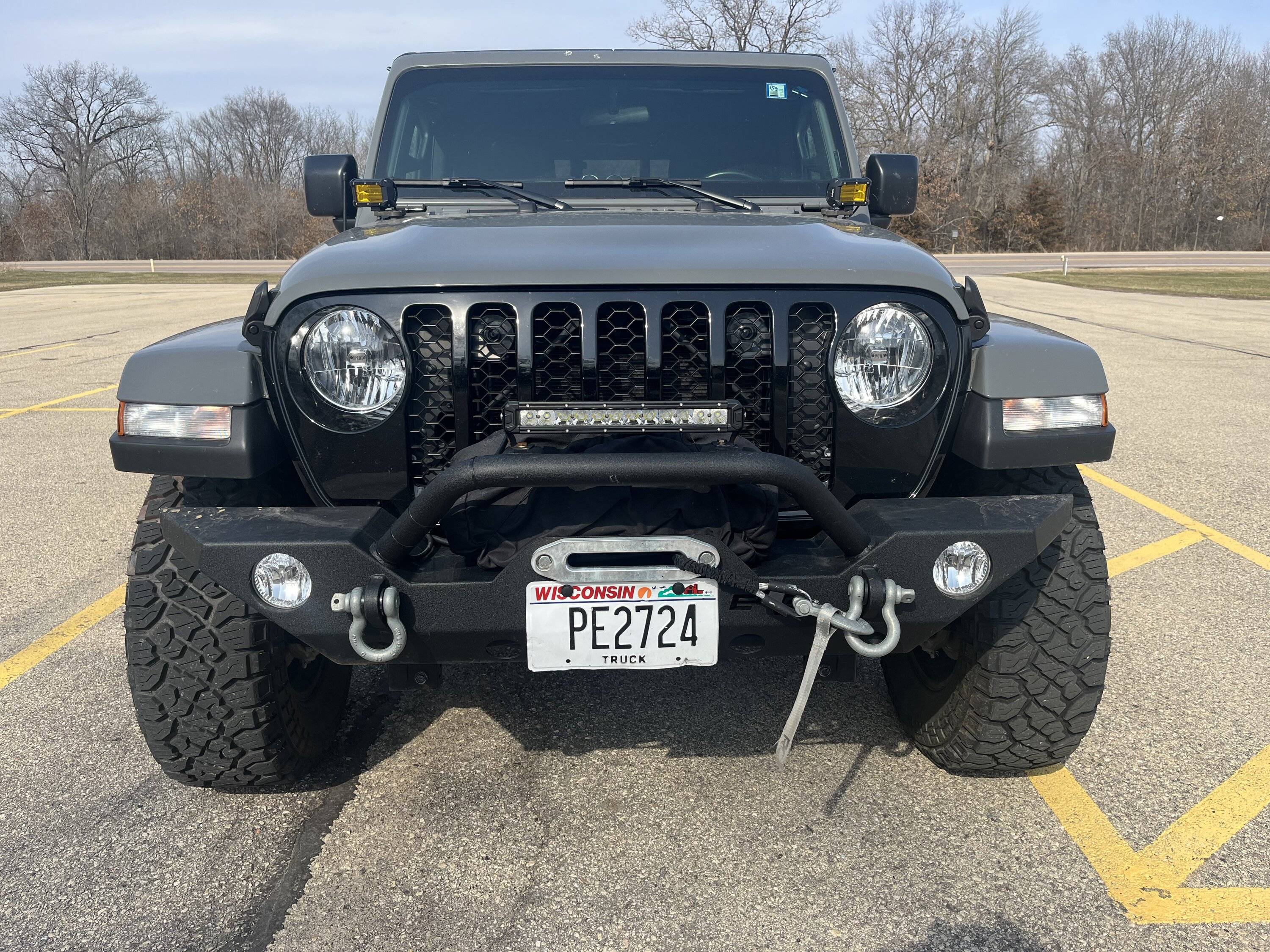 Jeep Gladiator Winter winch IMG_7117