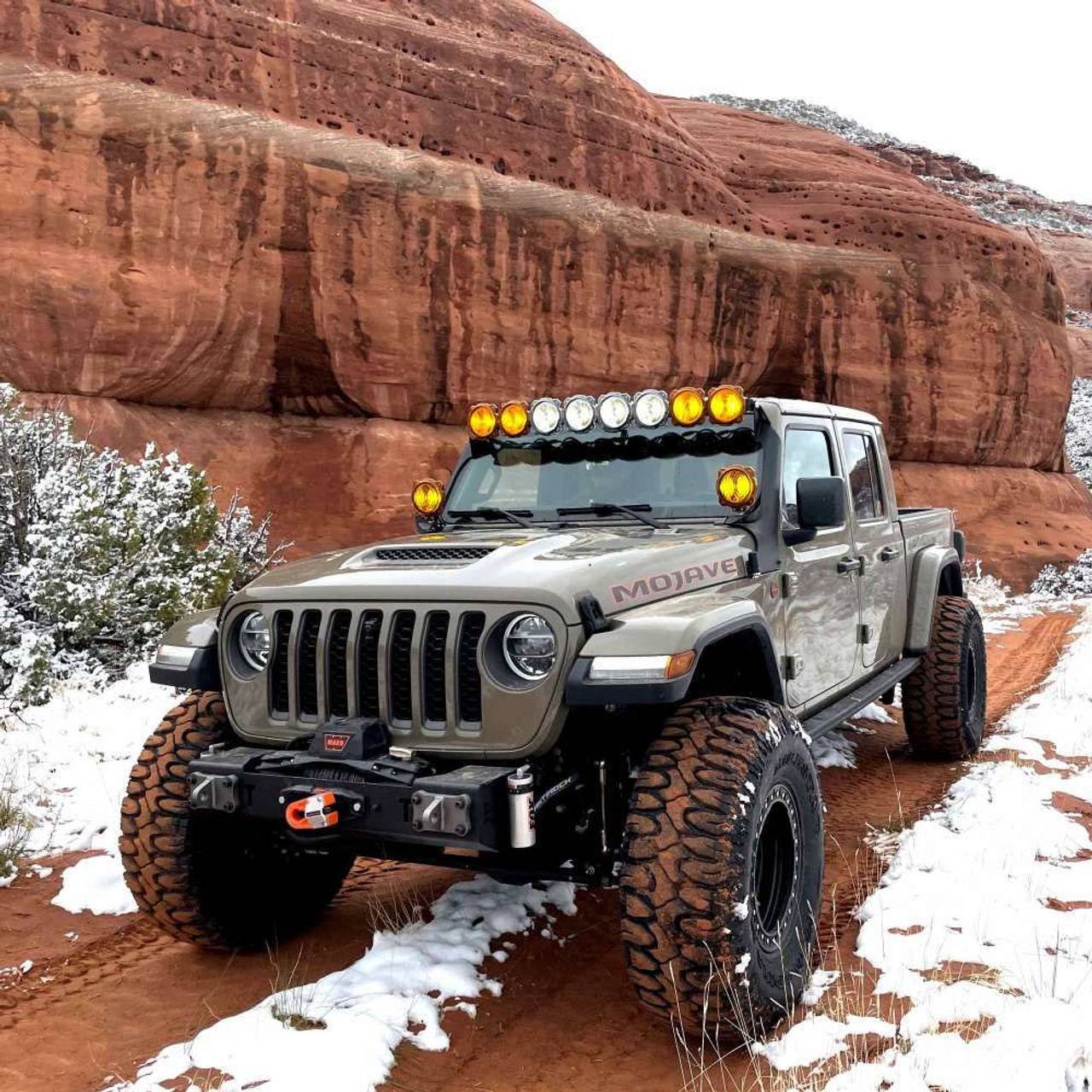 Jeep Gladiator KC pro 6 light bar IMG_1736