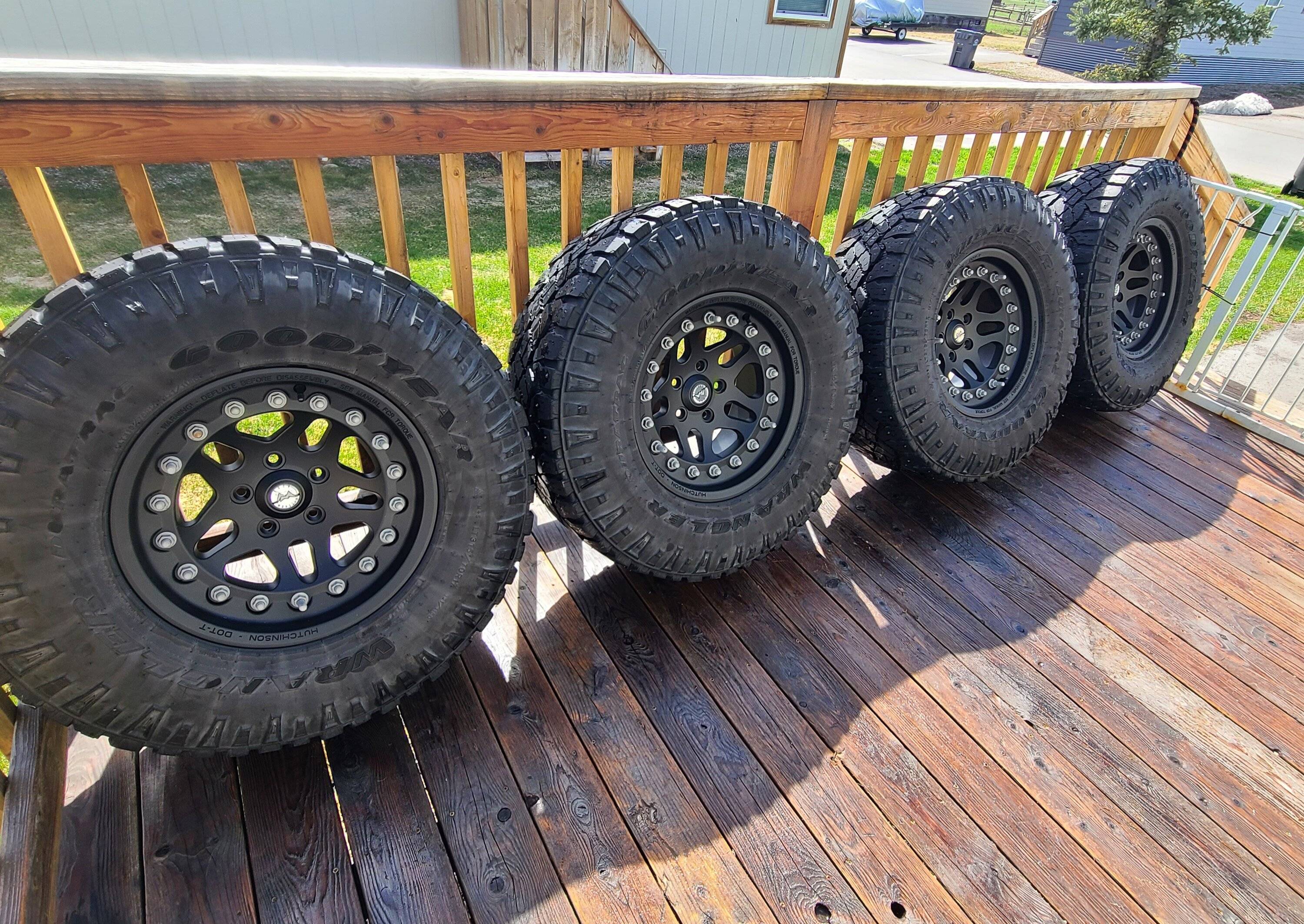 Jeep Gladiator Hutchinson Wheels, tires, for sale $1800 20230513_103842
