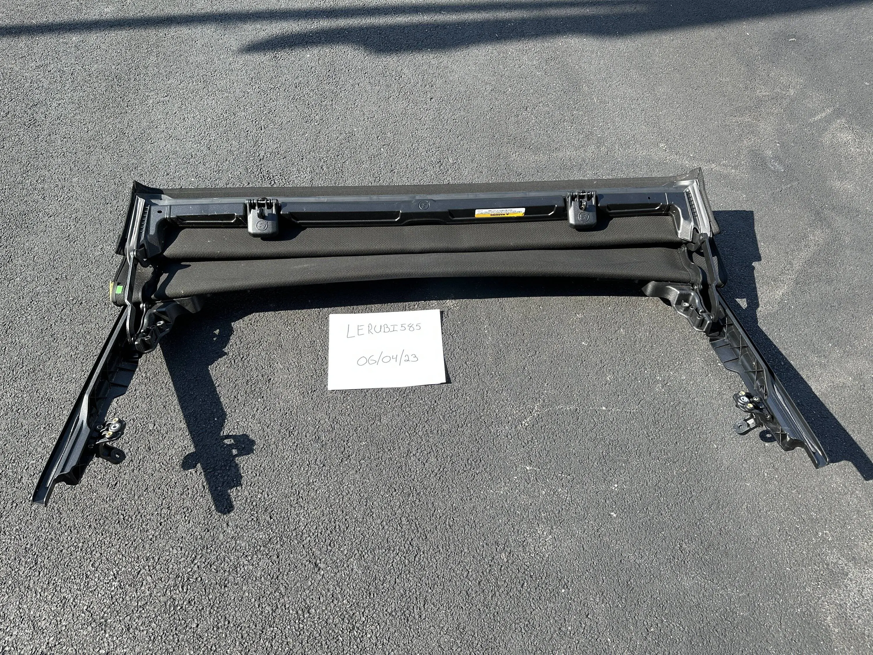 Jeep Gladiator Bestop Sunrider for Hardtop IMG_0810