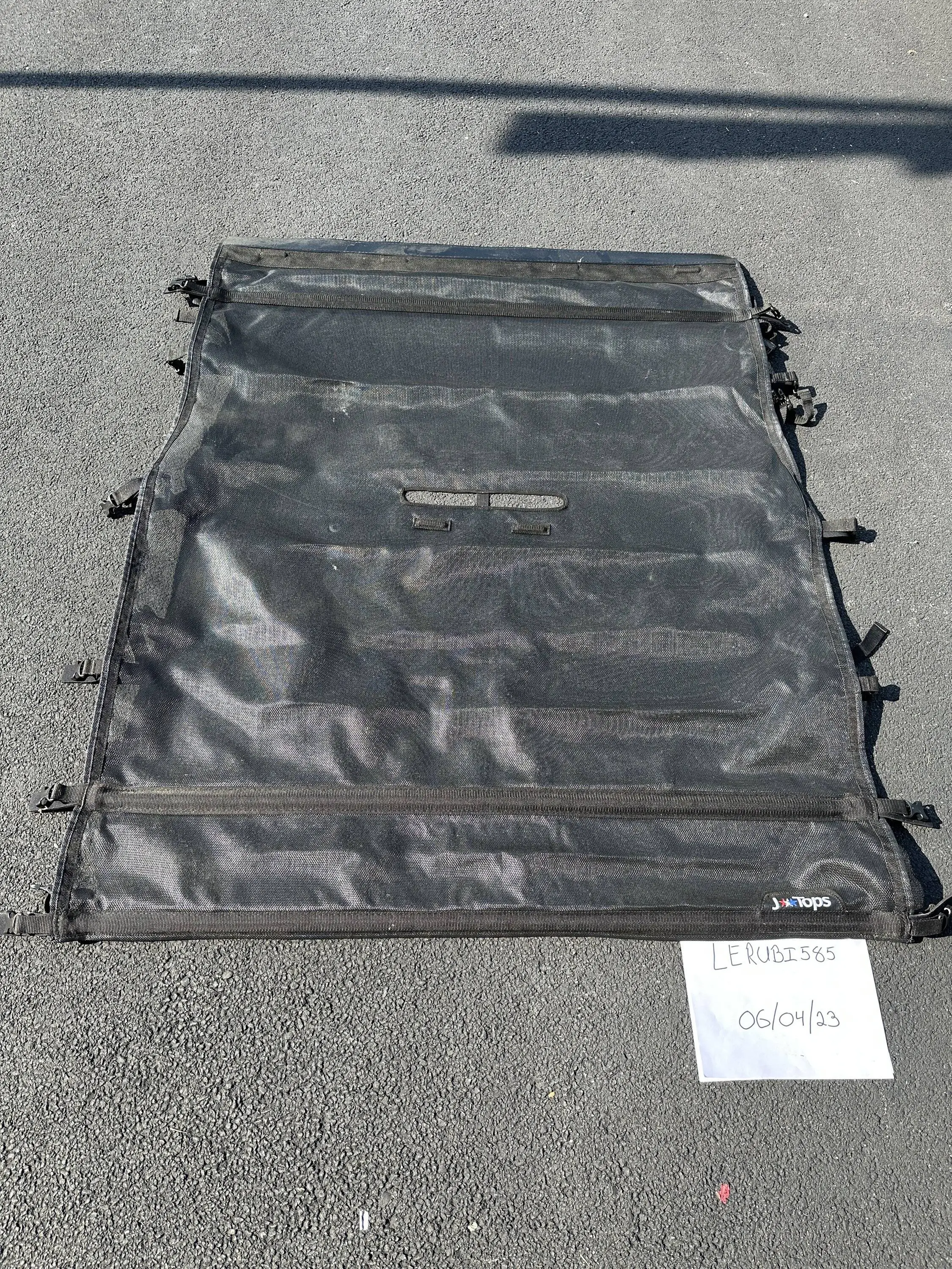 Jeep Gladiator JTopsUSA Sunshade for 2020-2023 Gladiator IMG_0814