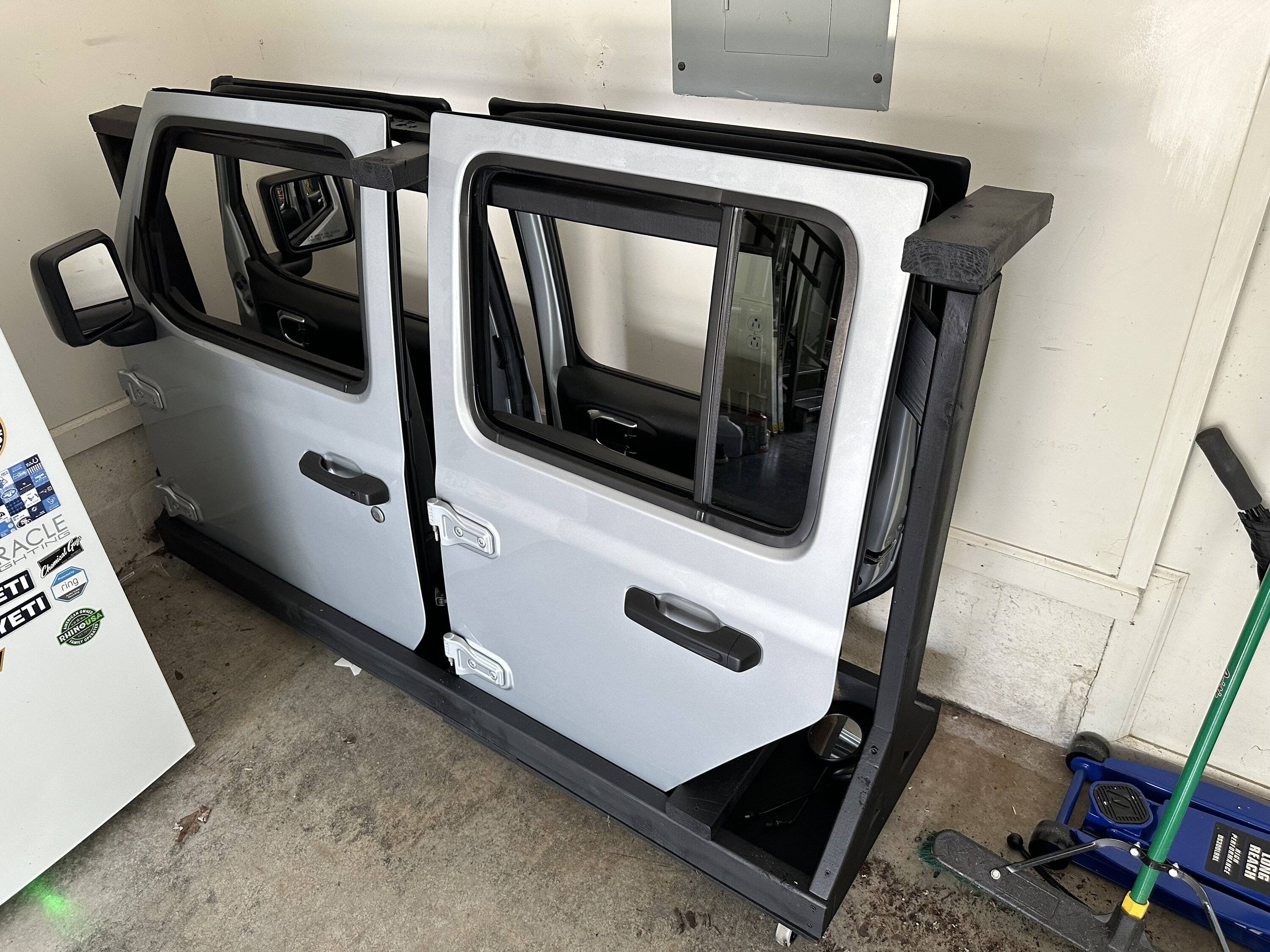 Jeep Gladiator DIY Door Cart idea. IMG_0857