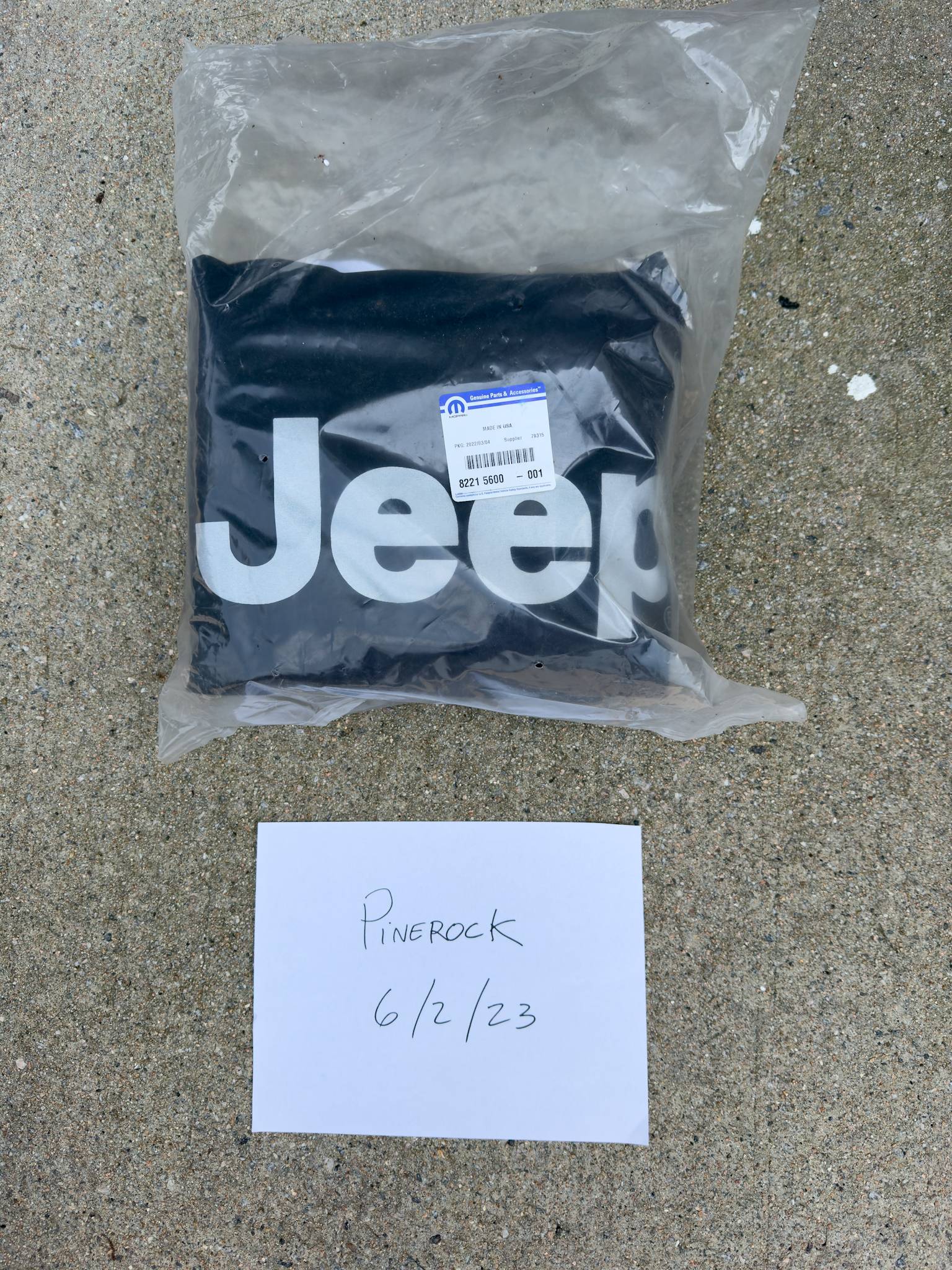 Jeep Gladiator Mopar Cab Cover (rain cover) IMG_1900