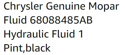 Jeep Gladiator Power steering fluid question 1685988460629