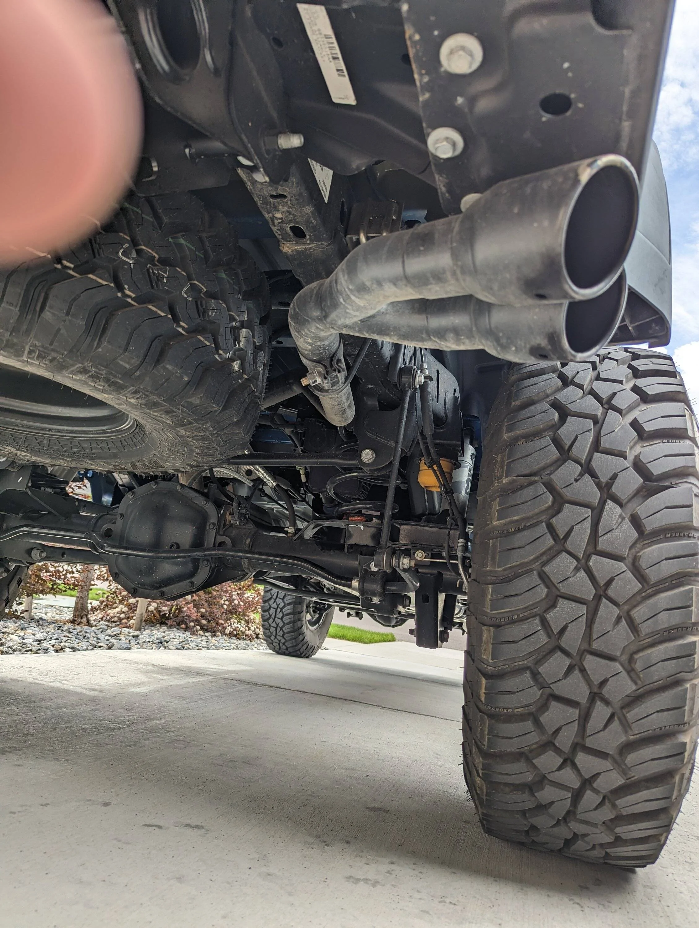 Jeep Gladiator Borla ATAK split side exhaust PXL_20230602_164335825