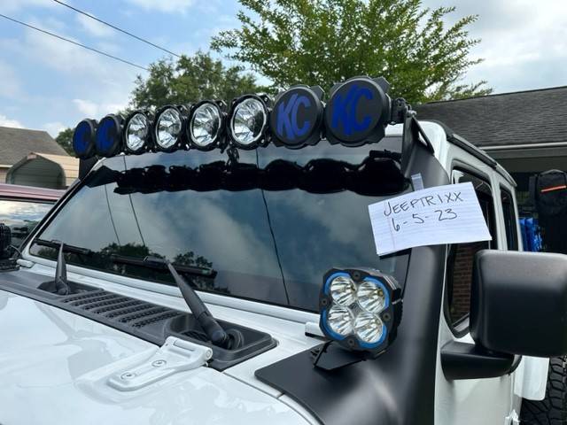 Jeep Gladiator KC HiLiTES Pro6 LED Light Bar- $1500 text