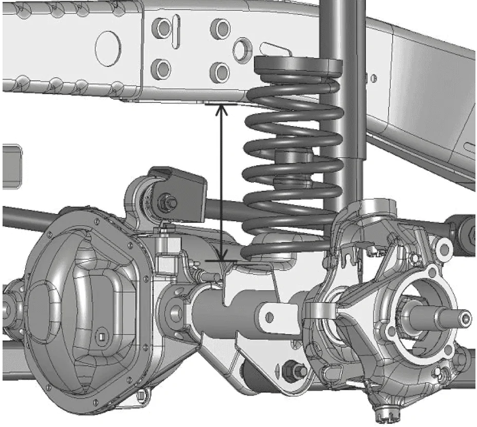 Jeep Gladiator stock rubicon measurement from spring seat to frame? Screenshot 2023-06-05 at 10.53.56 PM