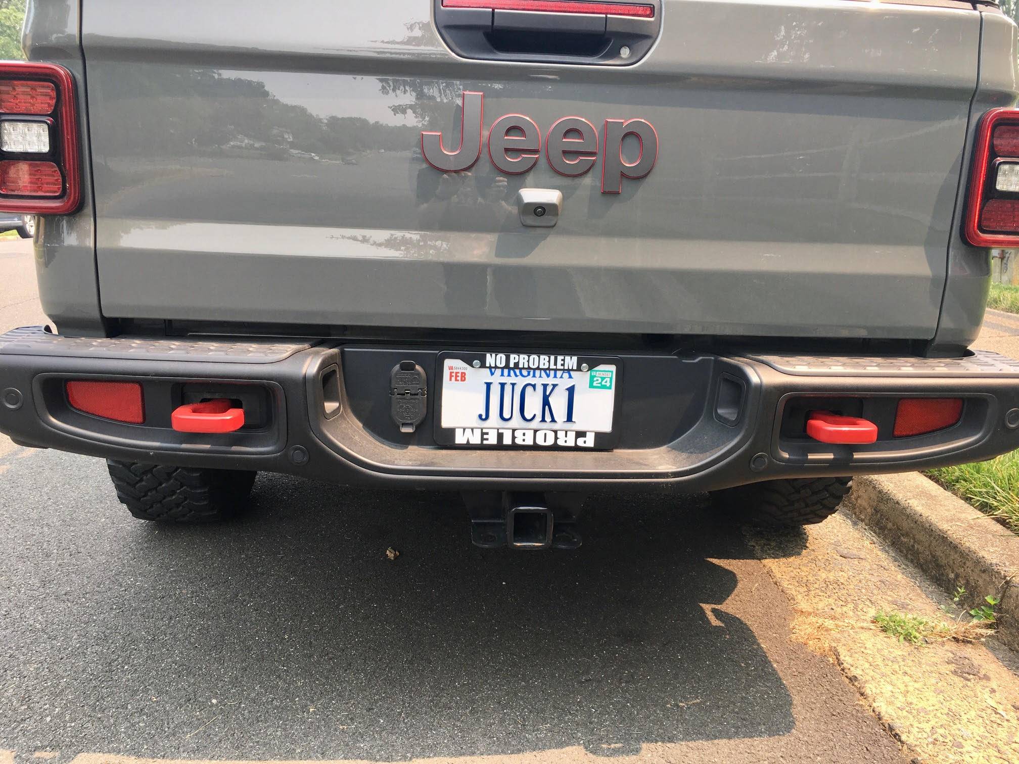 Jeep Gladiator Custom plates JUCK1
