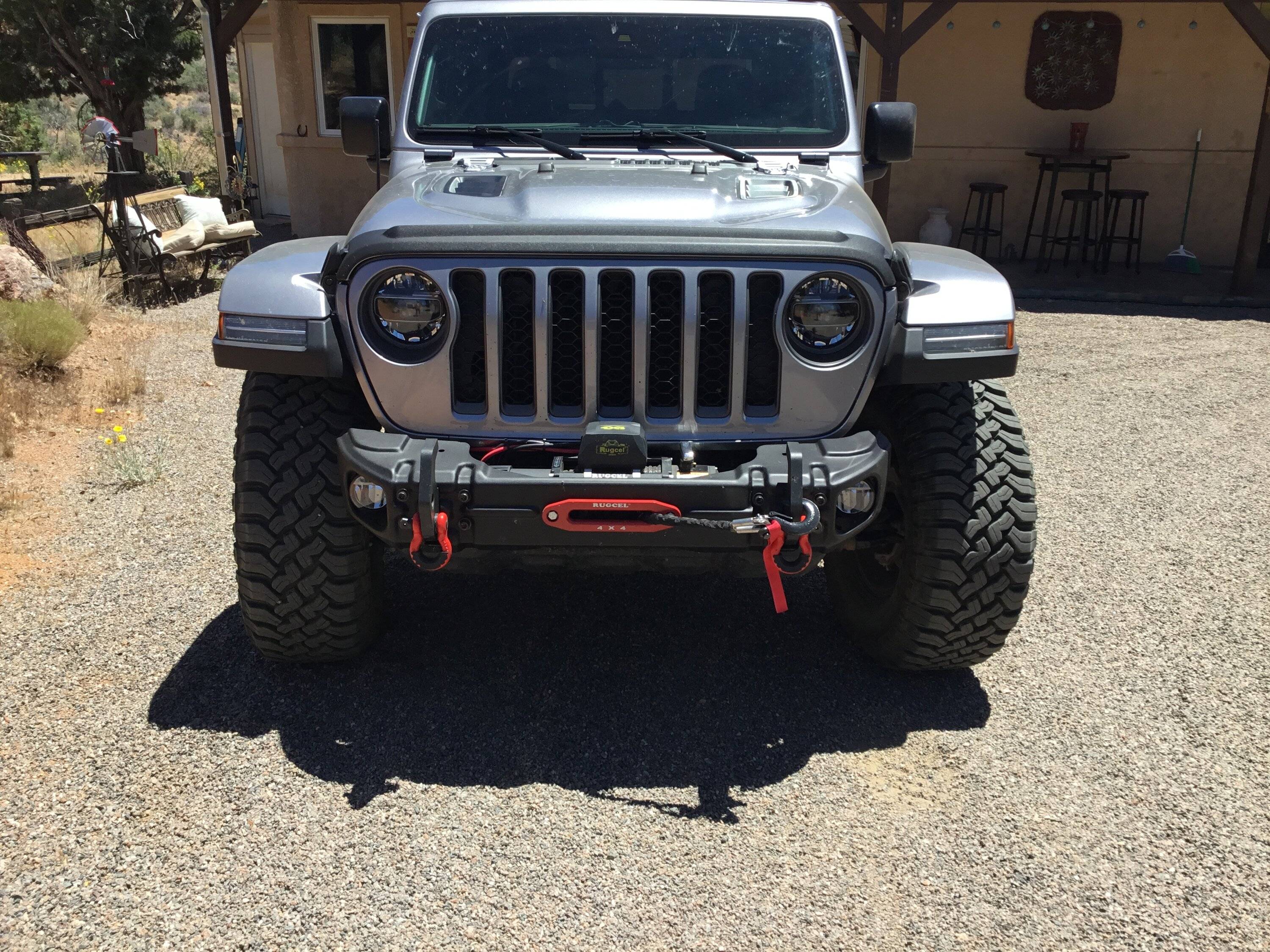 Jeep Gladiator 1 inch Teraflex Spacer on Mojave IMG_0344