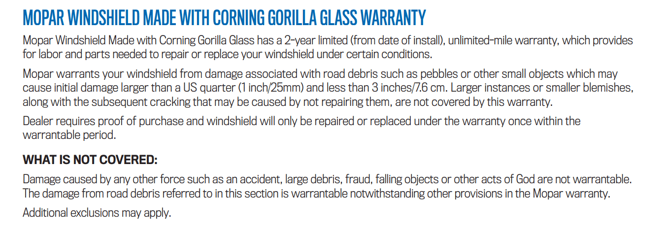 Jeep Gladiator Gorilla Glass.  Yes or No? 1686175645535