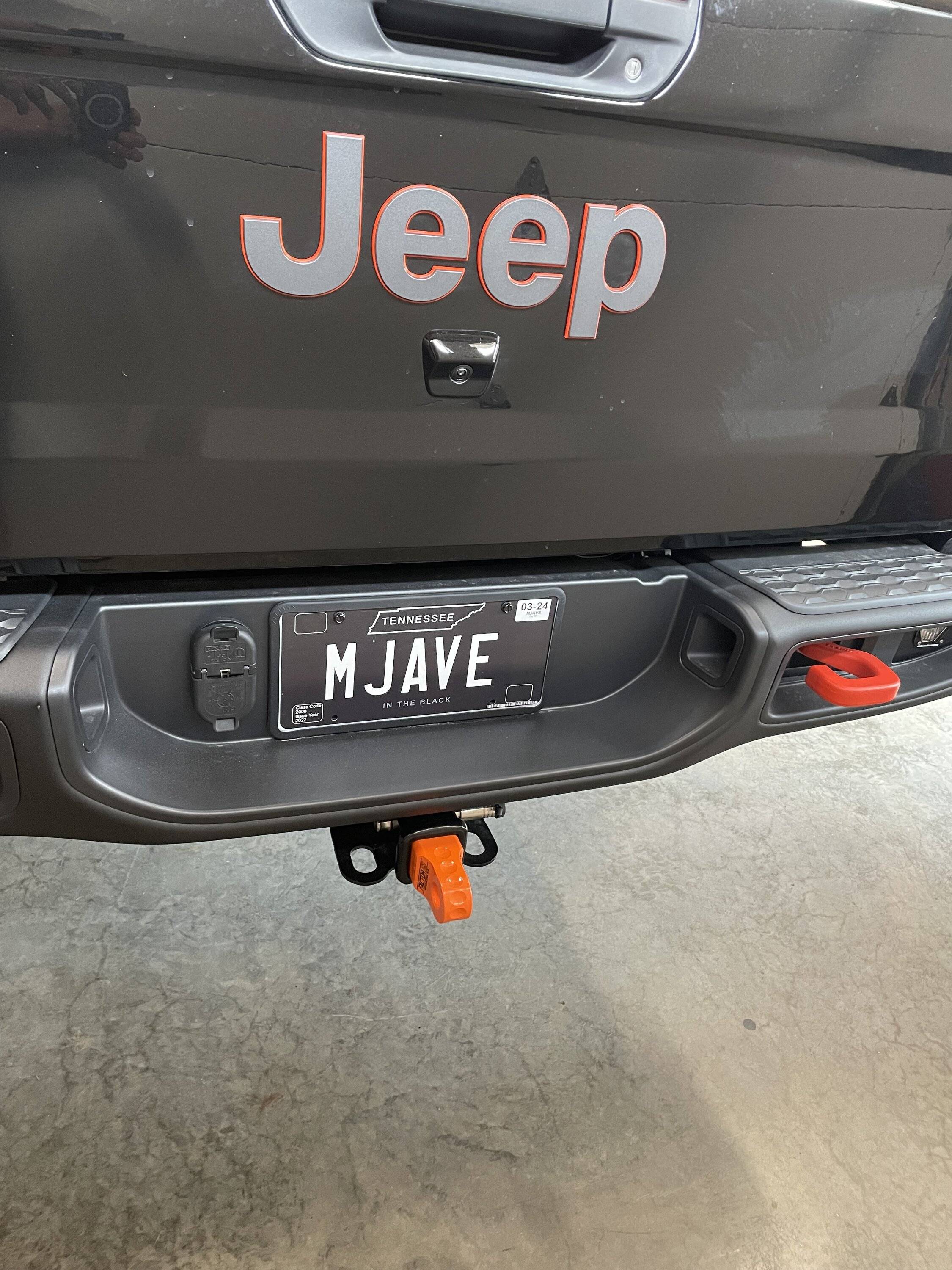 Jeep Gladiator Custom plates IMG_0011