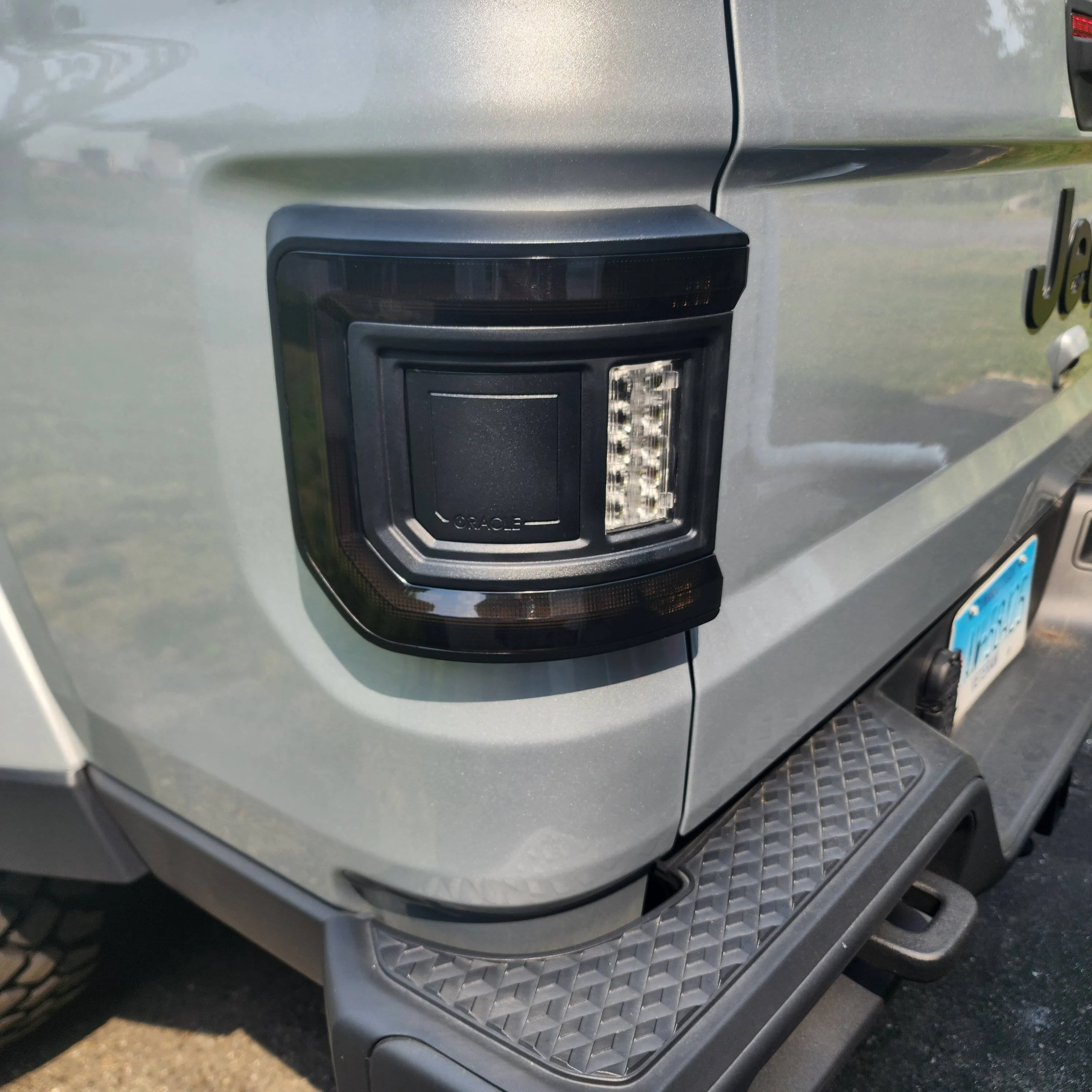 Jeep Gladiator ORACLE Lighting adds TINTED version to Flush Mount Taillight Series 20230608_104325
