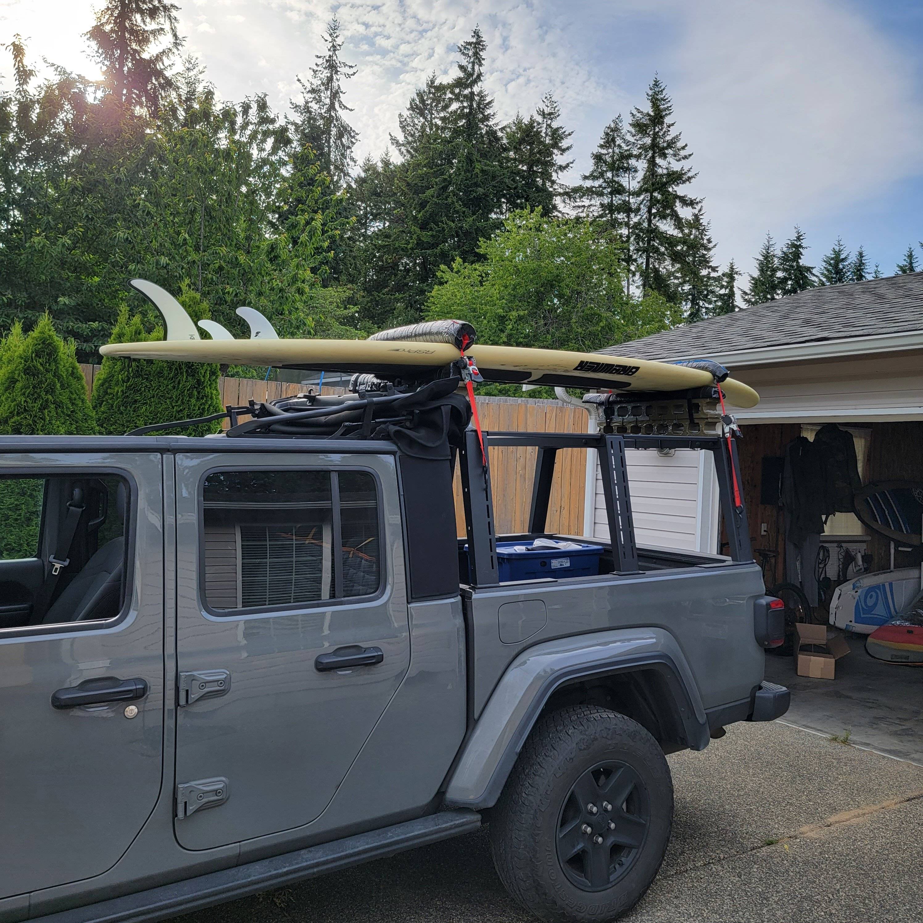 Jeep Gladiator Canoe Rack for a Rebel Off Road XPLOR Rack? 20230608_183746