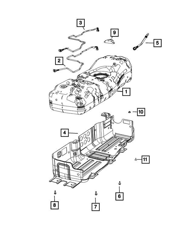 Jeep Gladiator Diesel tank in a Gas 1686320487766