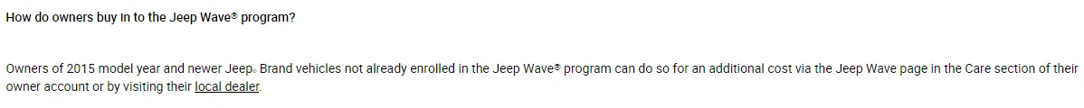 Jeep Gladiator Jeep Wave program diesel no longer available ! 1686334822201