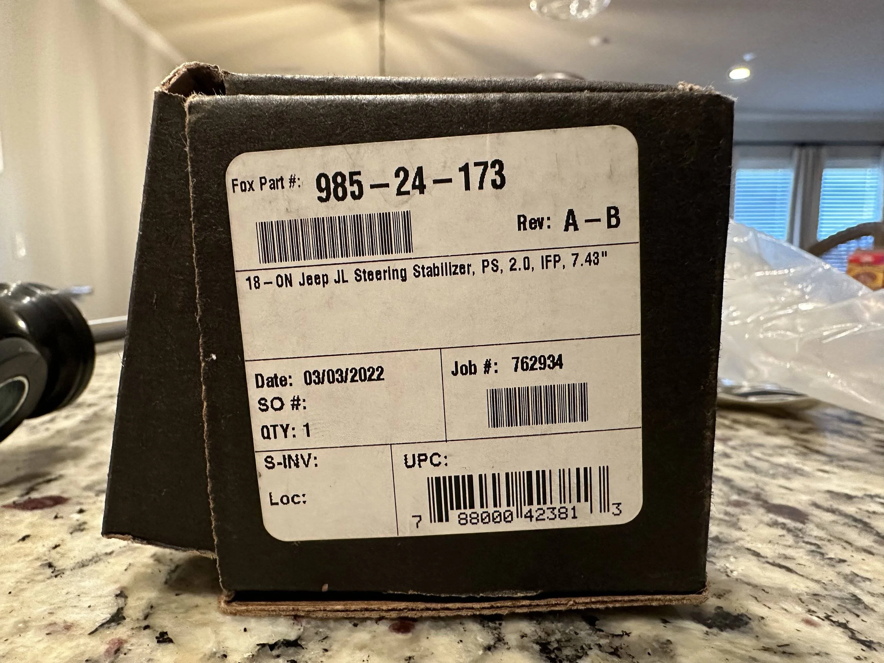 Jeep Gladiator FS: Fox Performance Series 2.0 IFP $100 IMG_2797