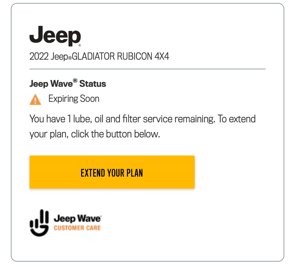 Jeep Gladiator Jeep Wave program diesel no longer available ! Screenshot 2023-06-09 at 3.54.20 PM