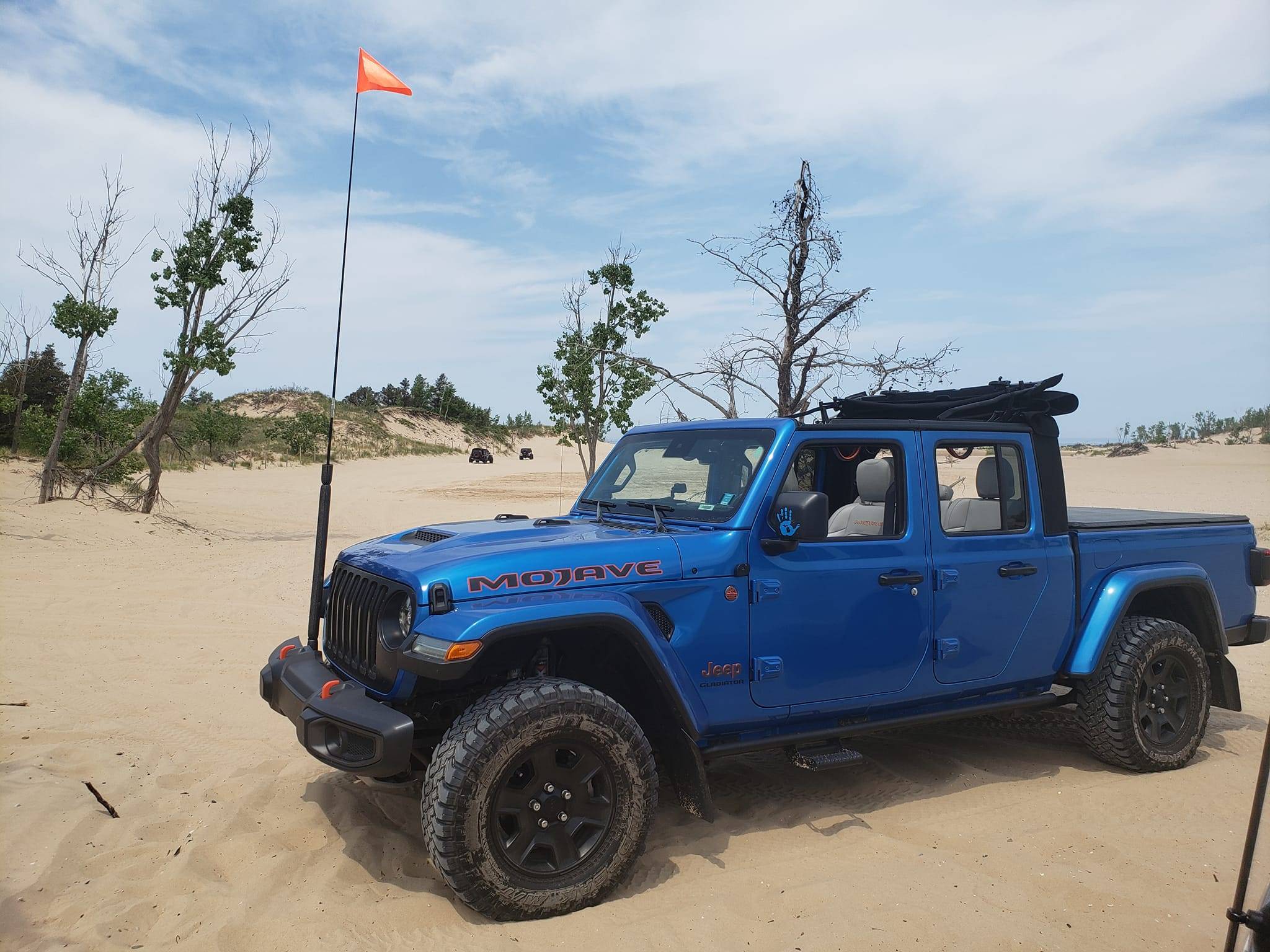 Jeep Gladiator First time at Silver Lake Sand Dunes in Michigan.. 351326058_585946940042415_4241637580711621684_n