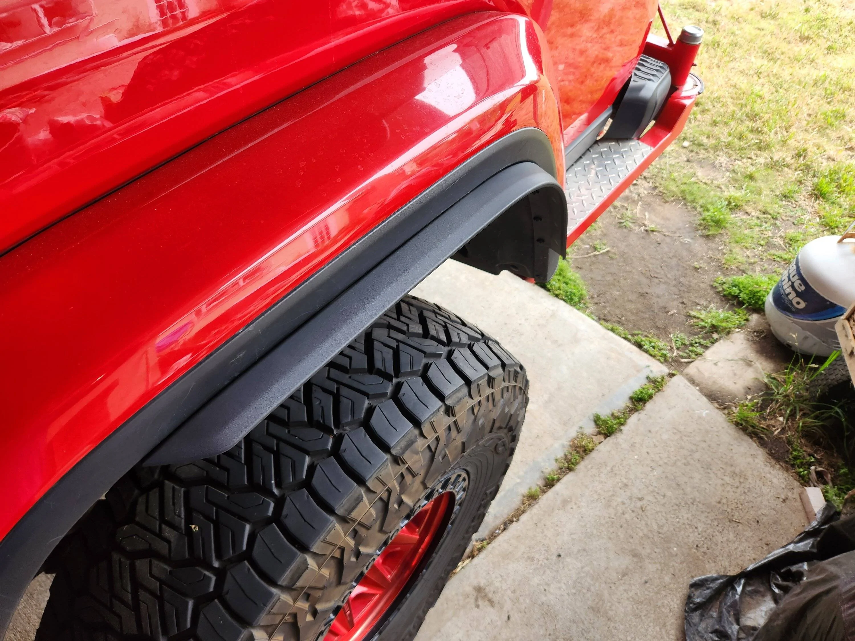 Jeep Gladiator Mopar Xtreme Recon fender flairs 20230609_170545