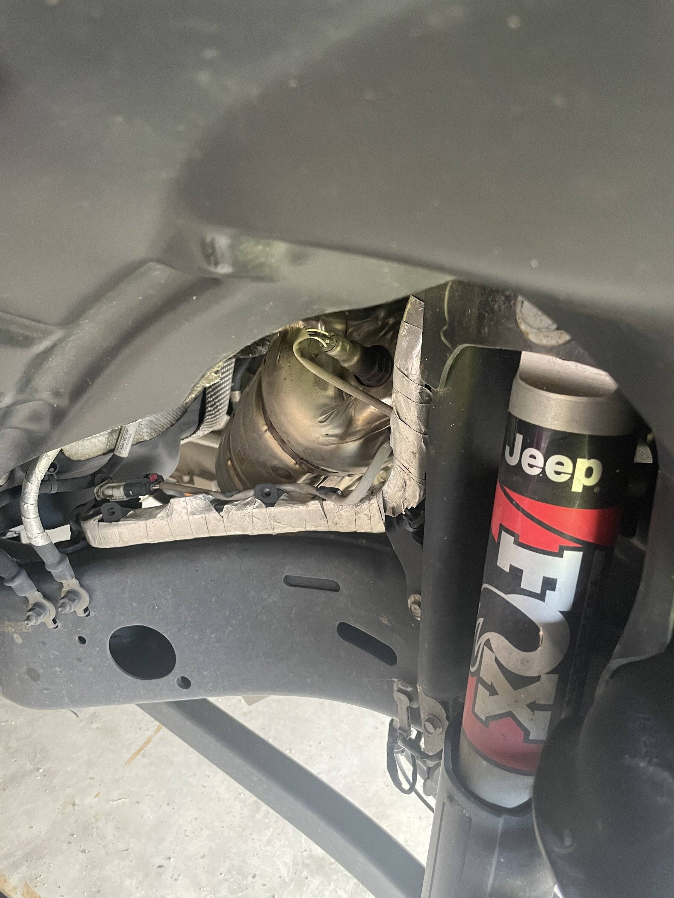 Jeep Gladiator Gladiator Rubicon Front Fender inner liners IMG_9382