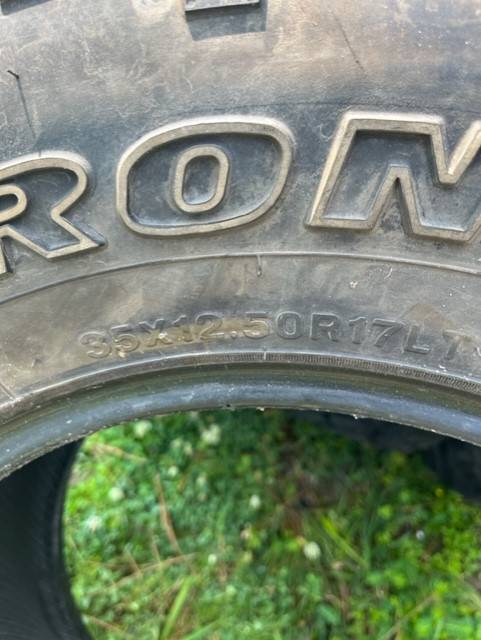 Jeep Gladiator Ironman MT All Country 35x12.5/17 $400 Ironman 6