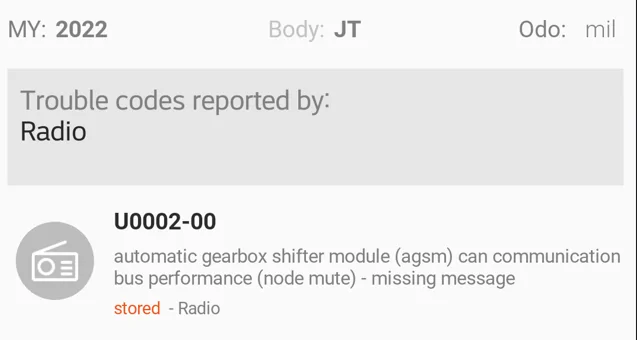Jeep Gladiator "Warning !!! Memory usage for Low Logs exceeded 75% of Disc budget" need help 1686579180600