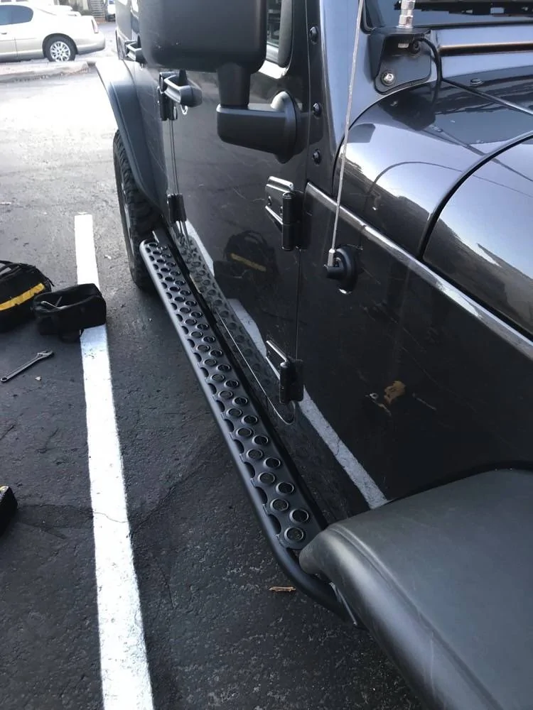Jeep Gladiator Rock Sliders For Overlanding TNTsliders2