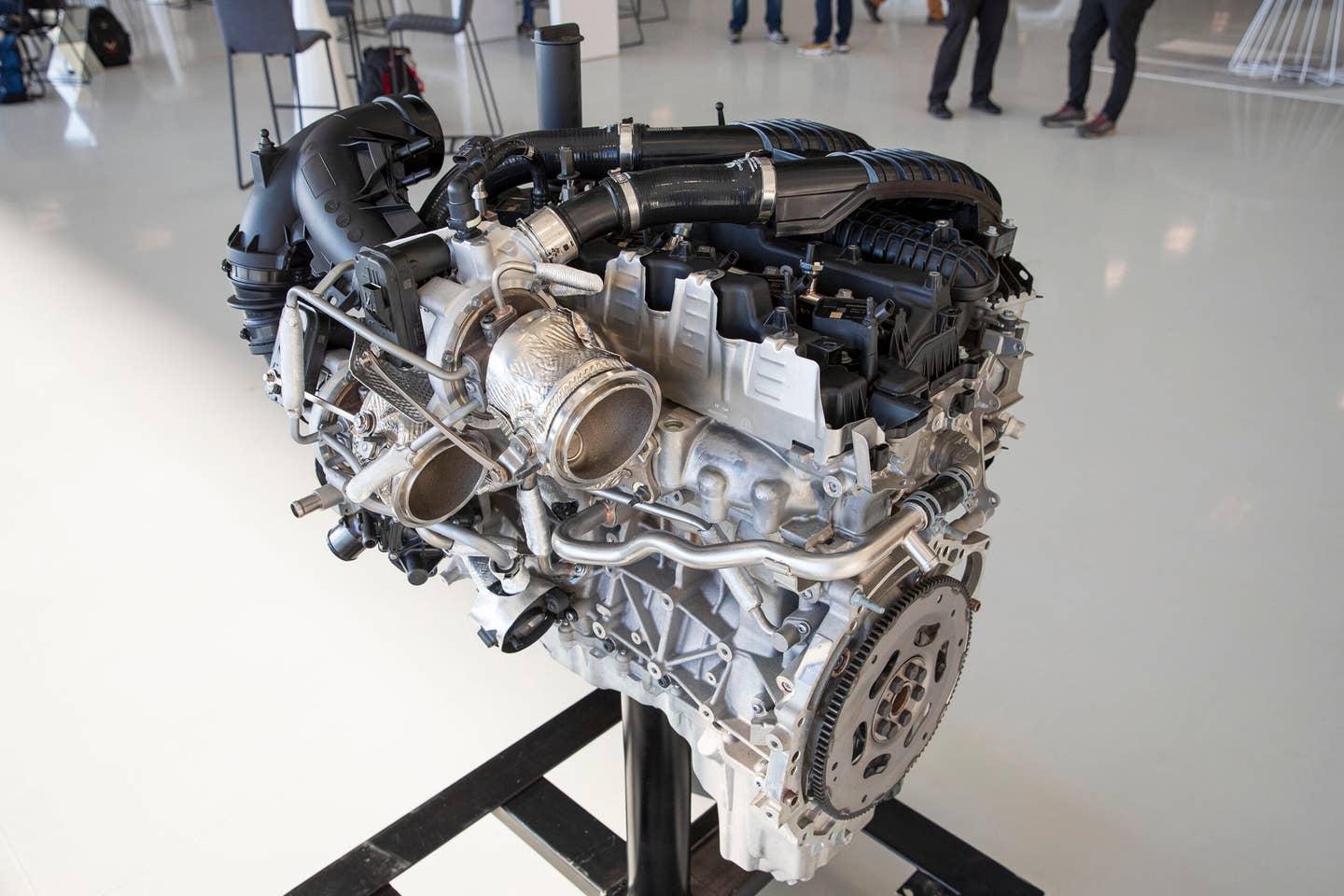 Jeep Gladiator 2024 Jeep Gladiator Refresh Caught in the Wild Hurricane-engine_BI_1-scaled